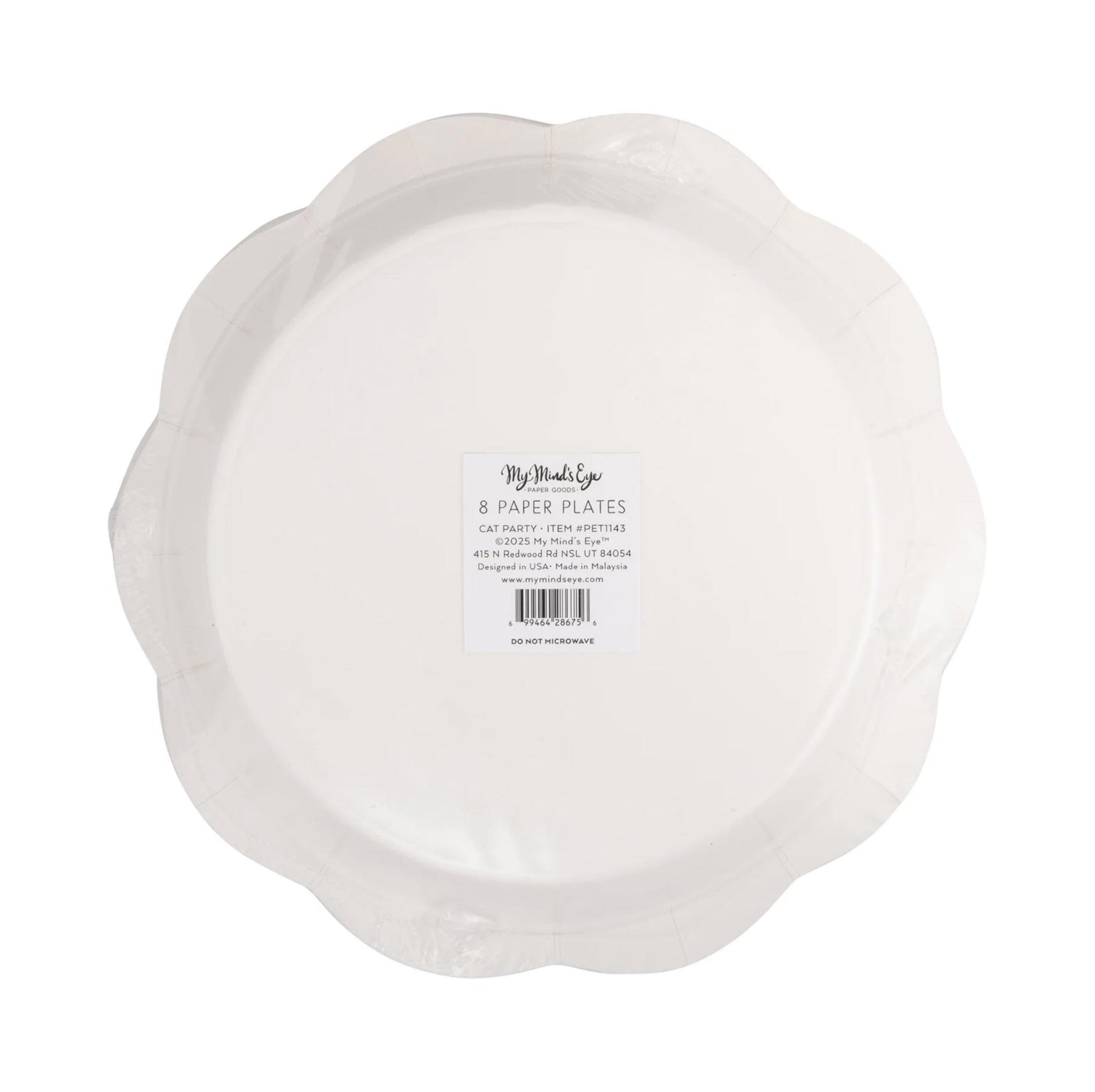 Kitty Cat Party Plates 8ct - Stesha Party