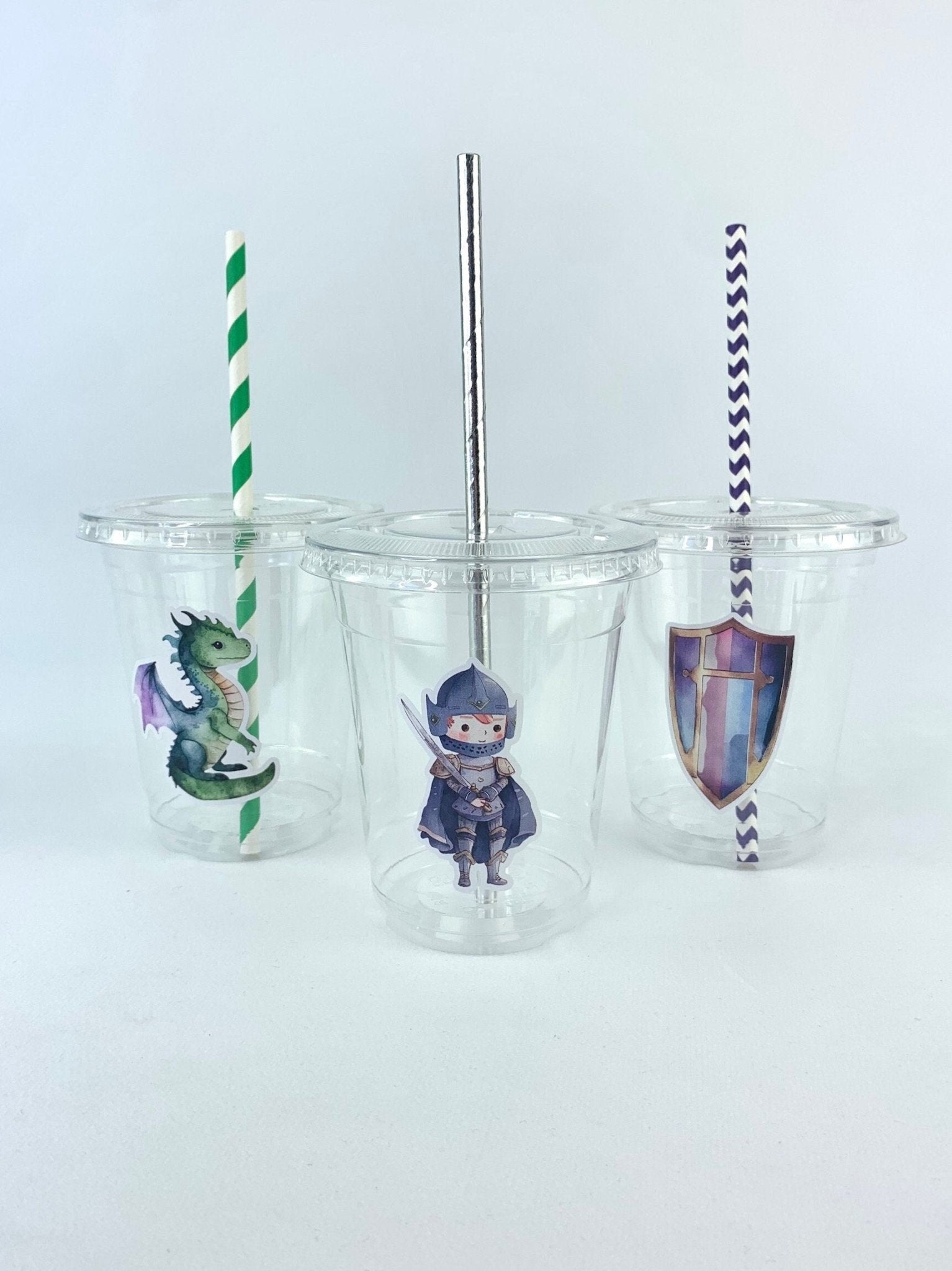 Knight Party Cups - Stesha Party