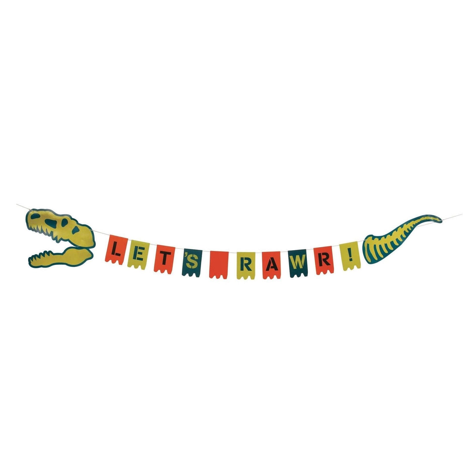 Large Dinosaur Party Banner 7ft - Stesha Party