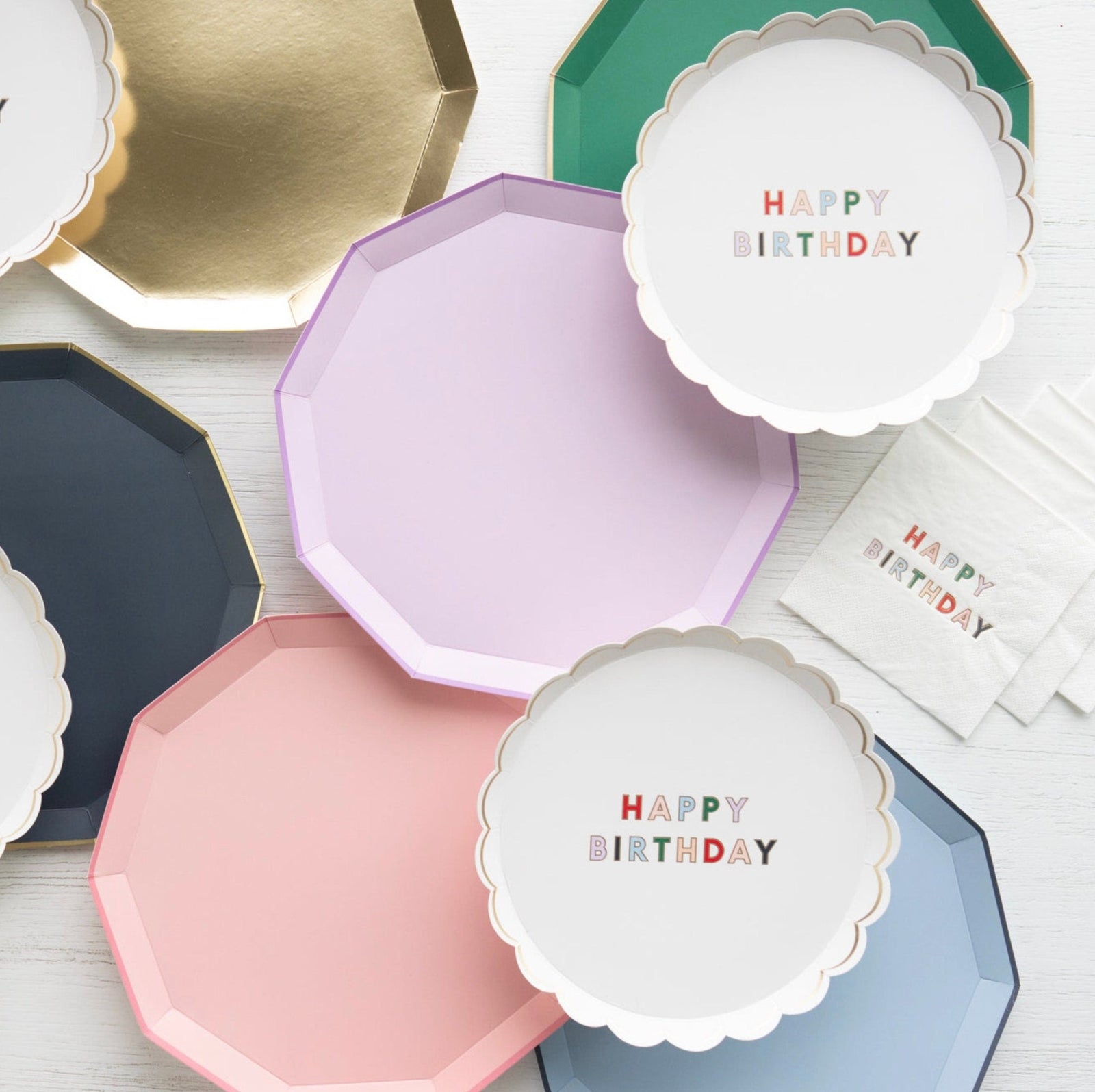 Lavender Party Plates 8ct - Stesha Party