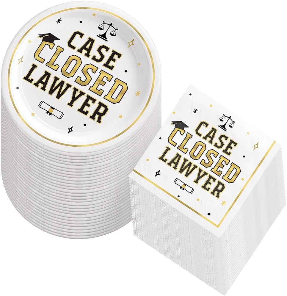 Law School Lawyer Graduation Supplies - Stesha Party