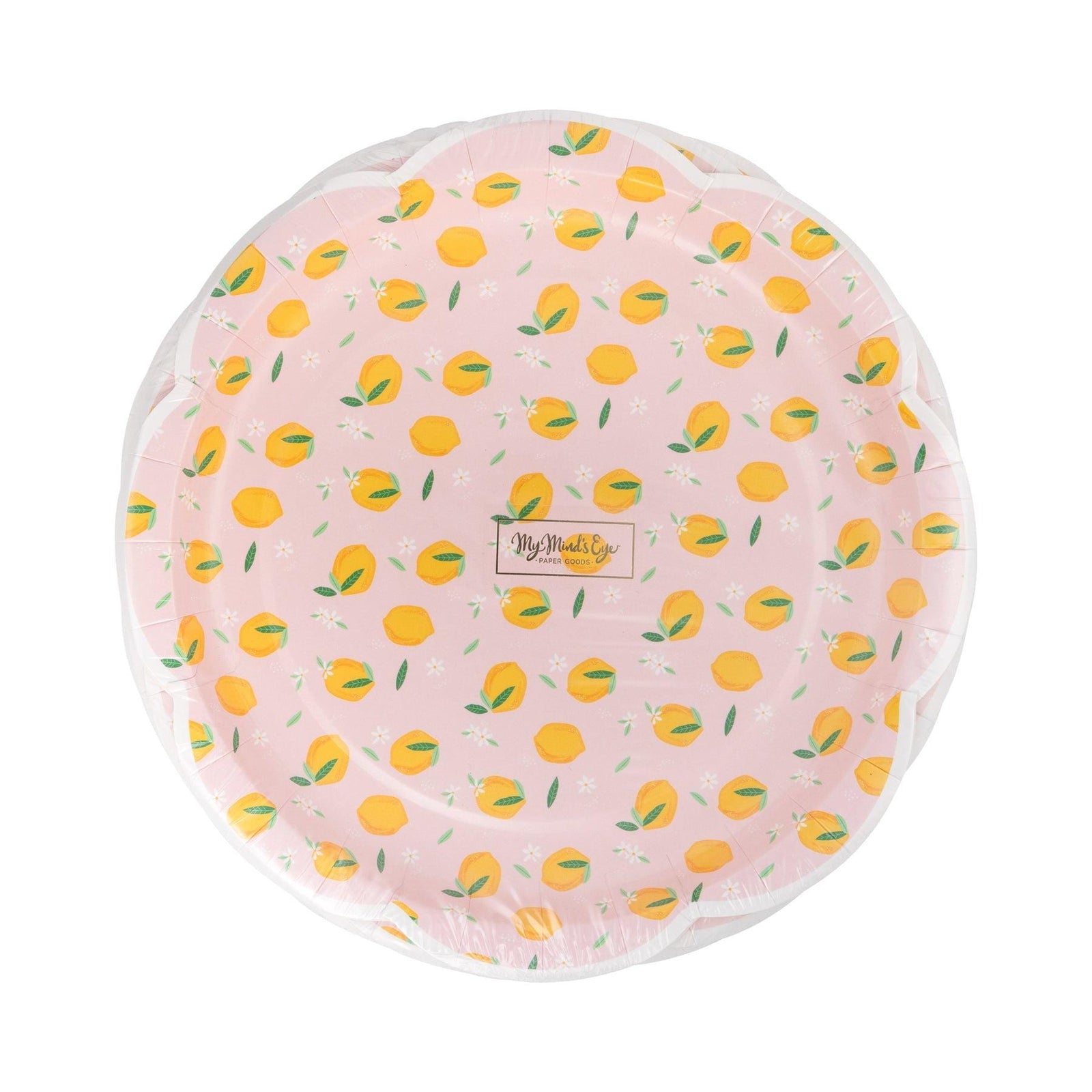 Lemon Scatter Plates 8ct - Stesha Party