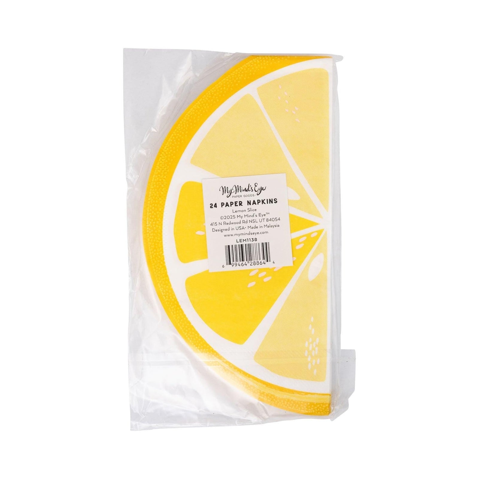 Lemon Slice Napkins 24ct - Stesha Party