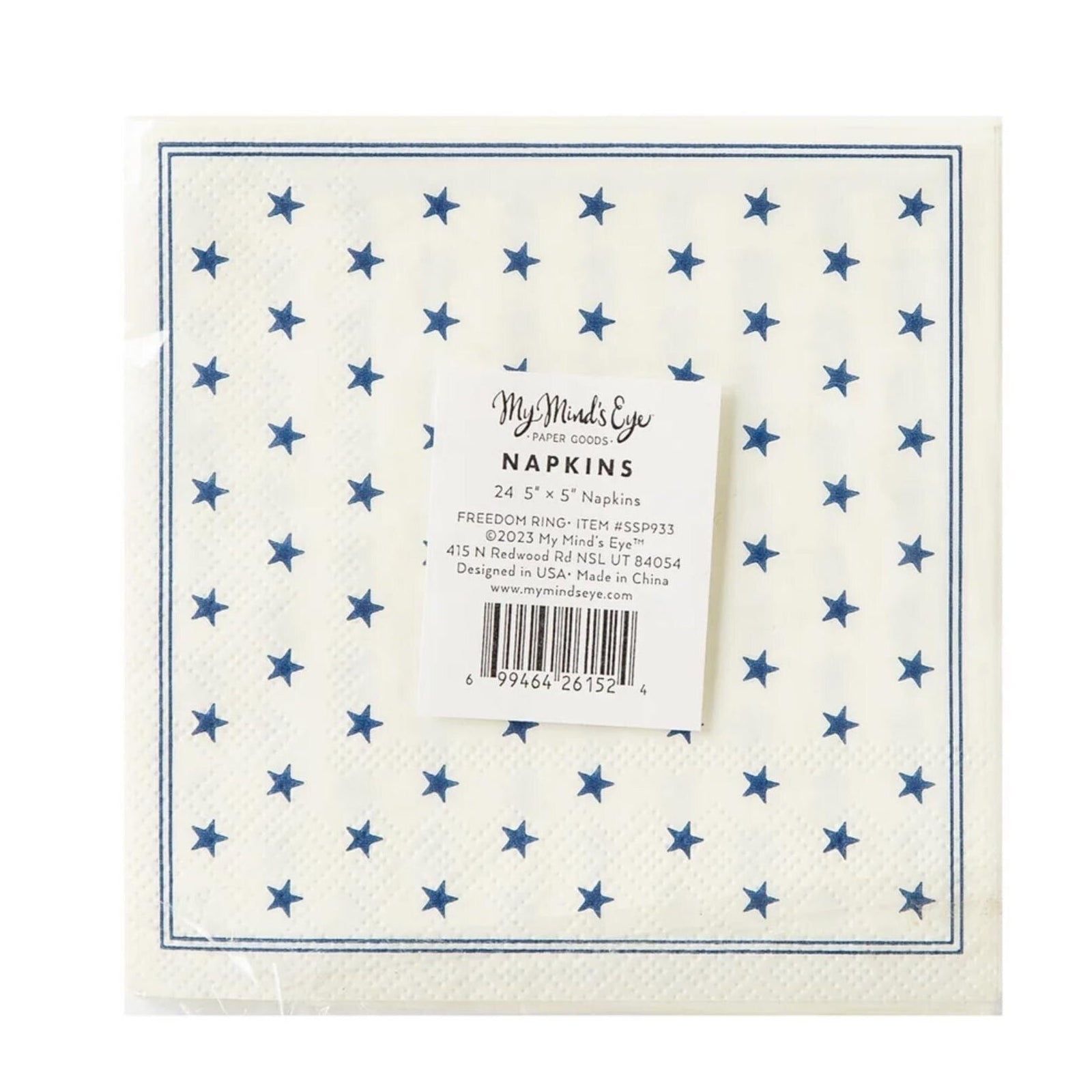 Let Freedom Ring Patriotic Party Napkins 24ct - Stesha Party