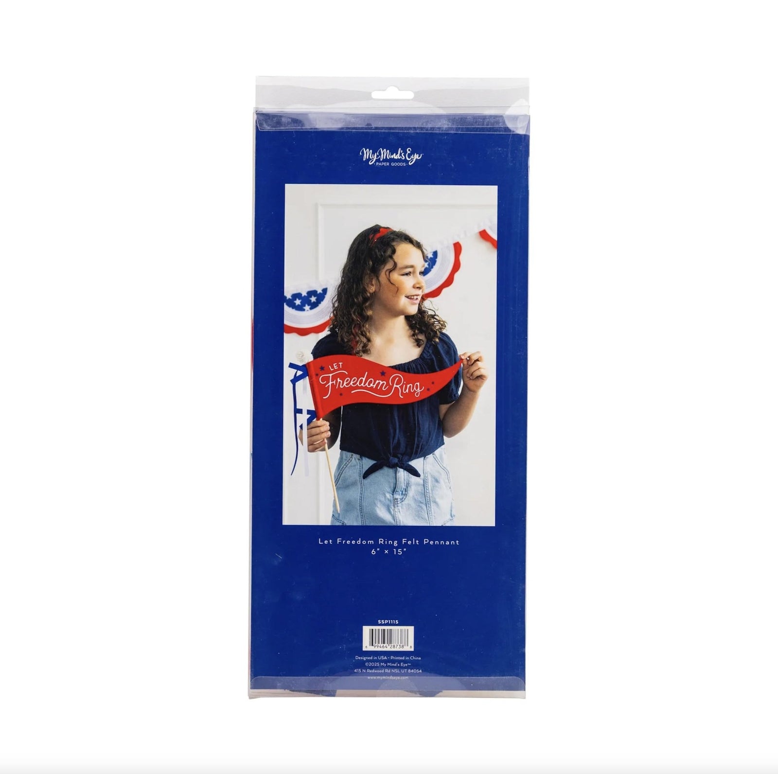 Let Freedom Ring Pennant Flag 16" - Stesha Party