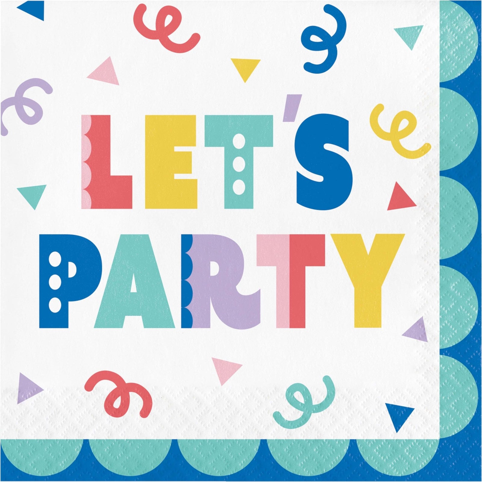 Let’s Party Napkins - Stesha Party