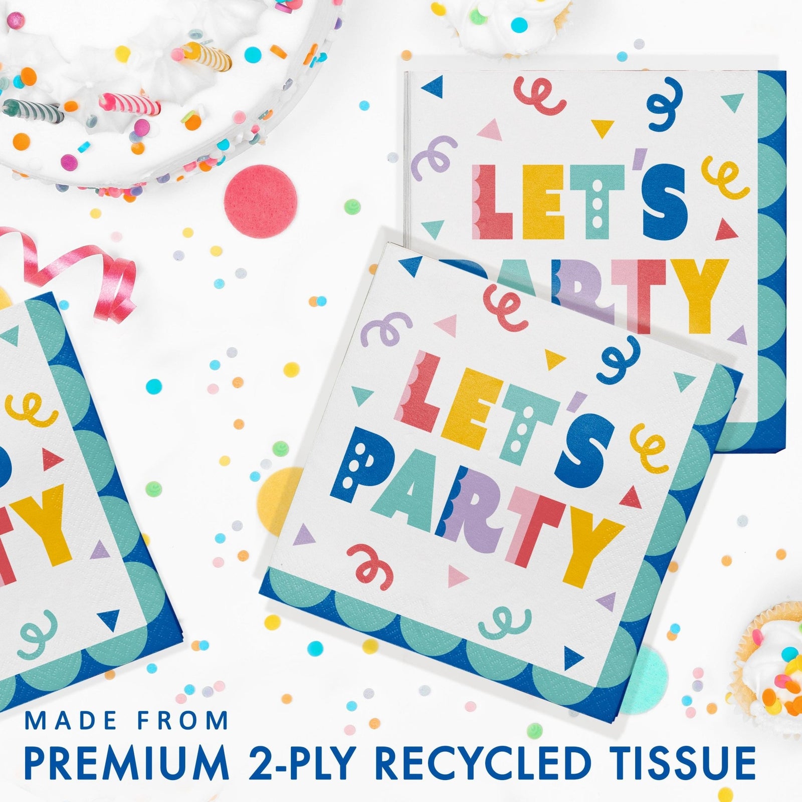 Let’s Party Napkins - Stesha Party