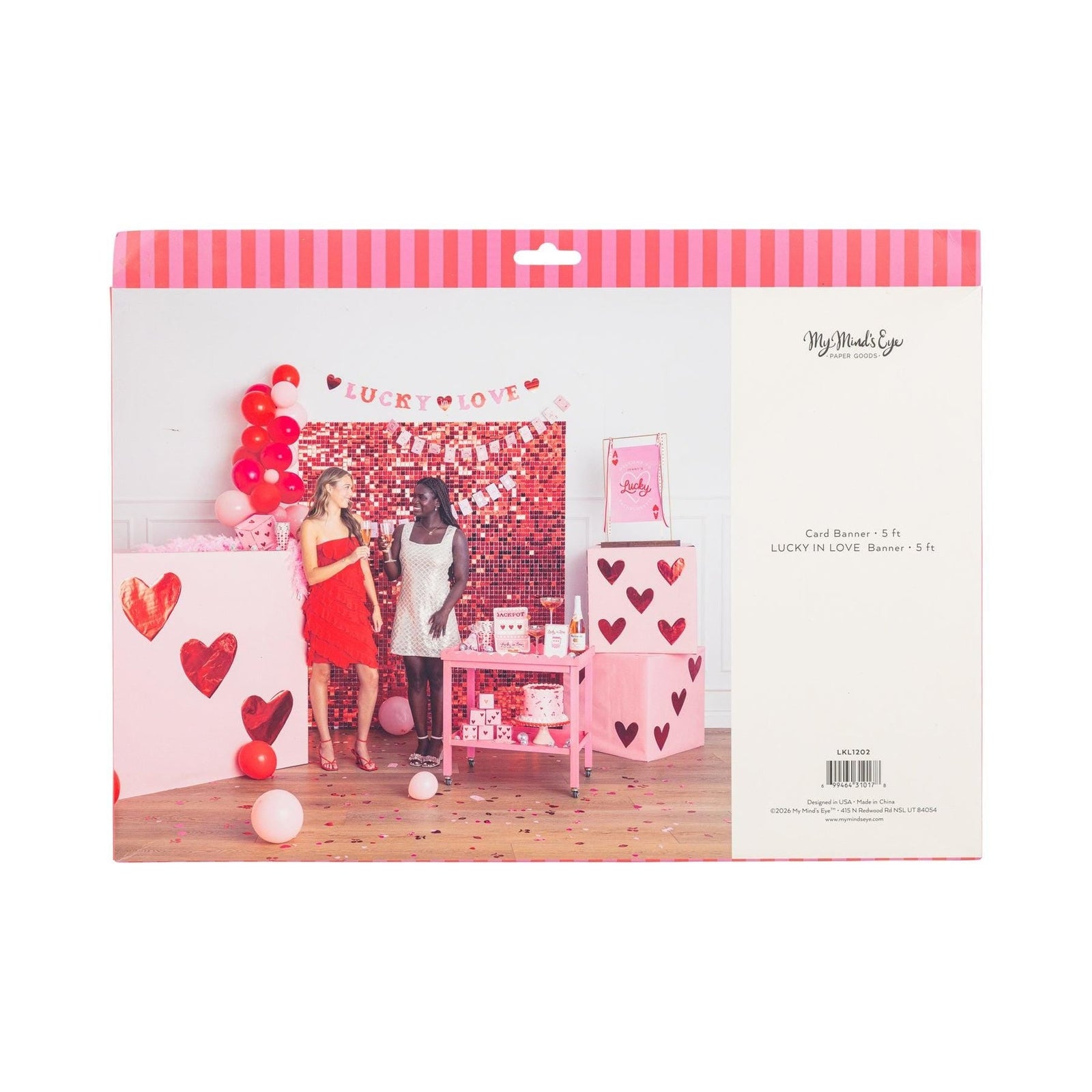 Lucky in Love Party Banner Set - Stesha Party