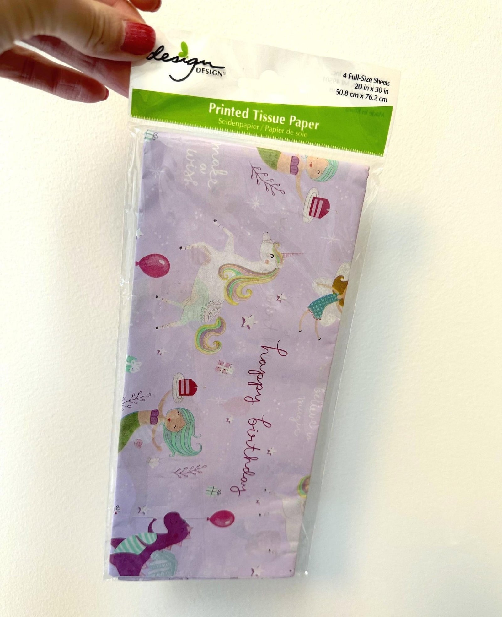 Magical Birthday Tissue Paper - Stesha Party