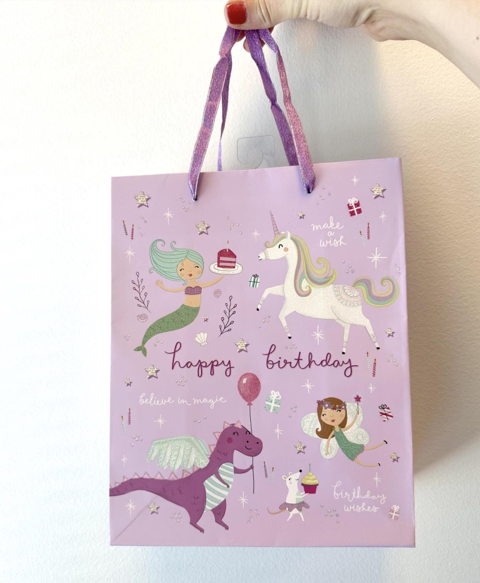 Magical Fairytale Paper Gift Bag - Stesha Party
