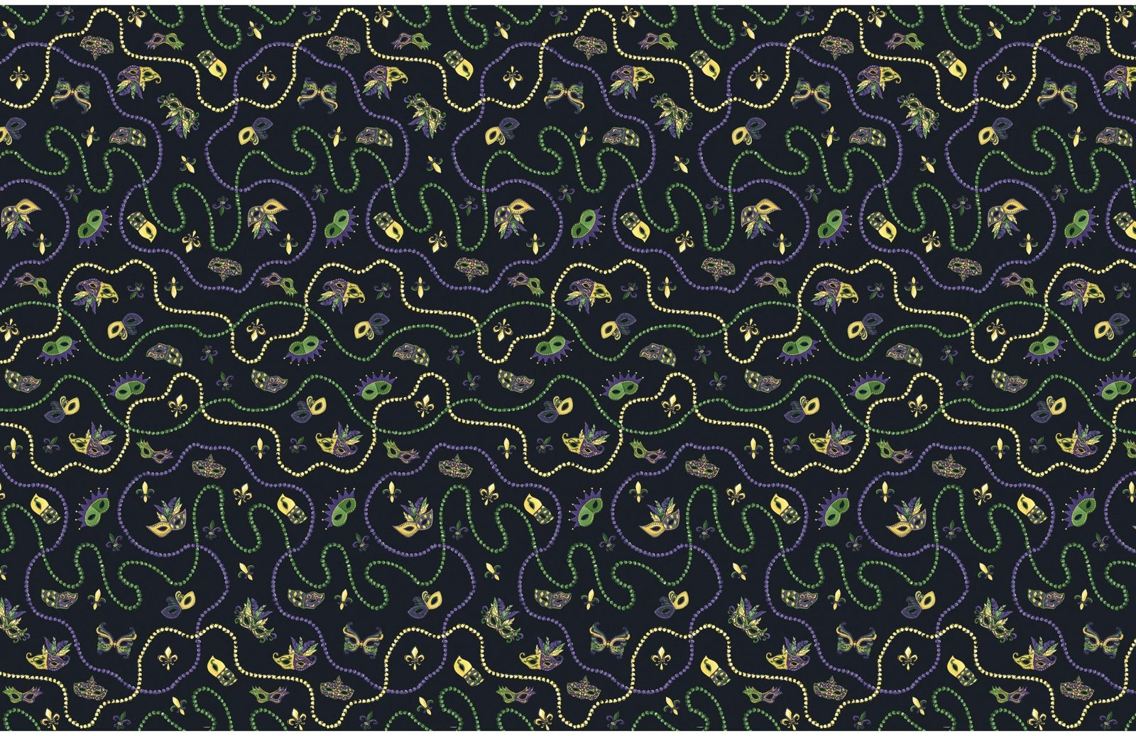 Mardi Gras Table Cover - Stesha Party