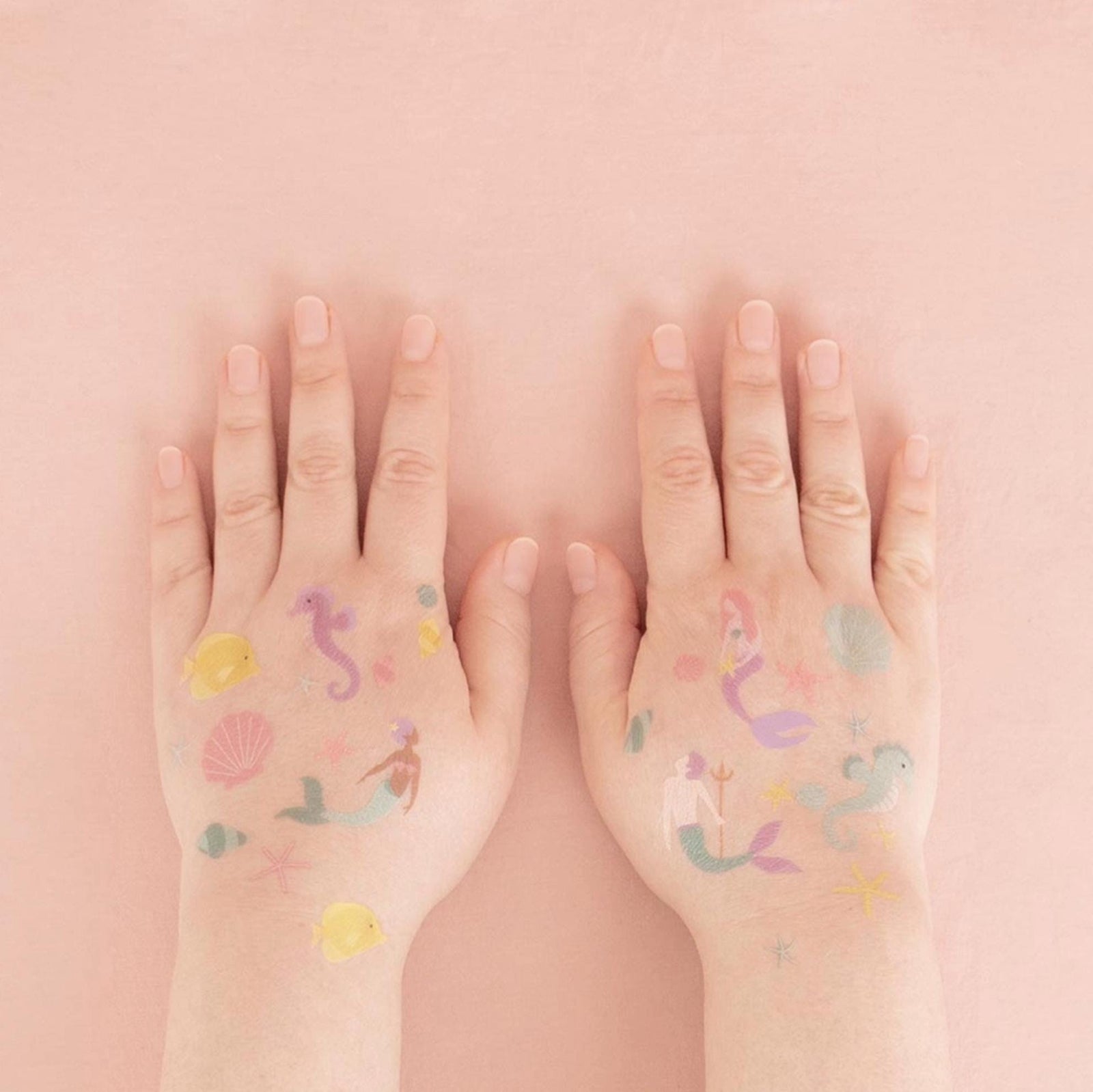 Mermaid Temporary Tattoos - Stesha Party