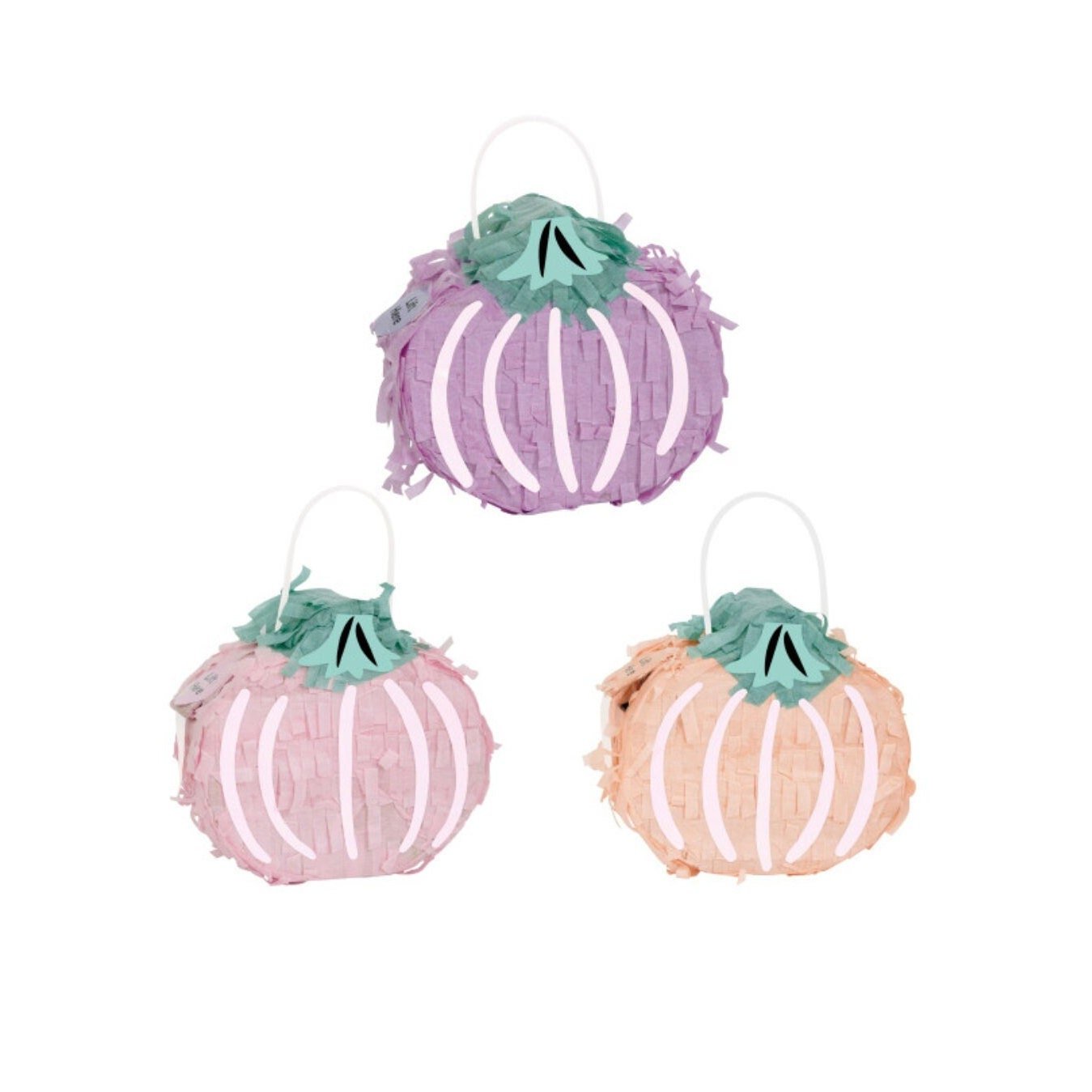 Mini Pumpkin Piñatas - Stesha Party