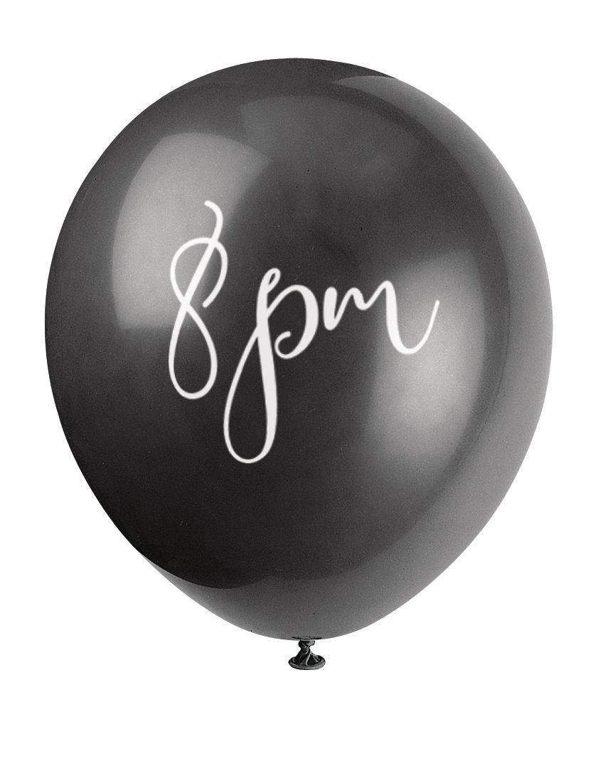 New Years Party Balloons - Stesha Party