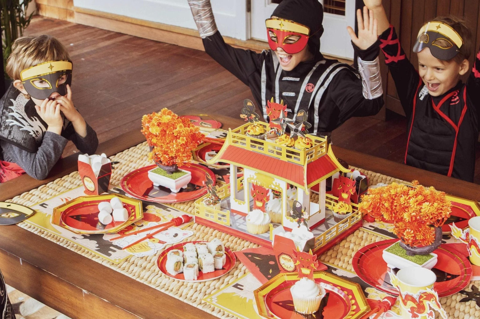 Ninja Cupcake Stand - Stesha Party