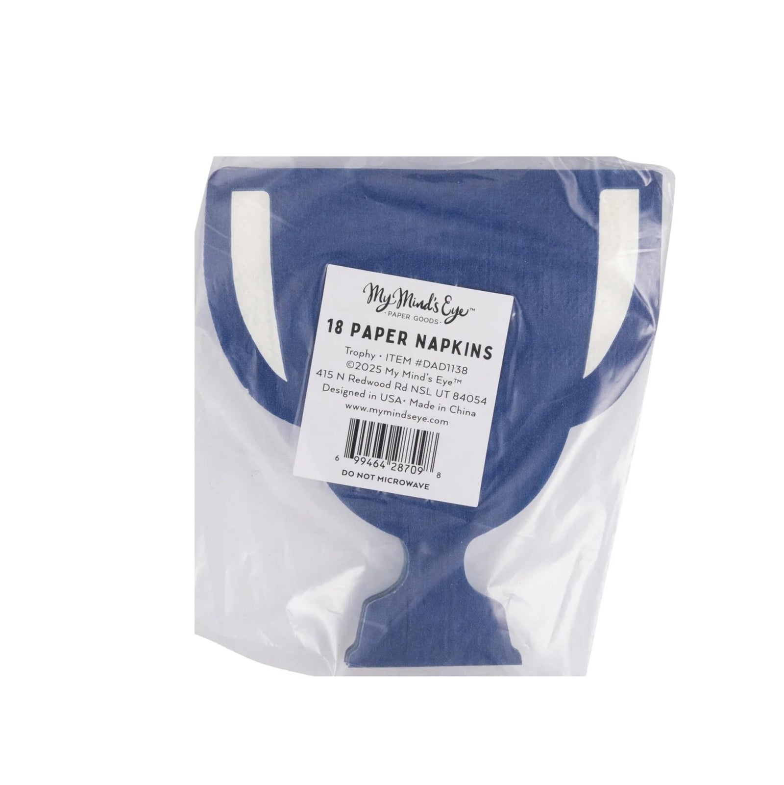 Number 1 Dad Trophy Napkins 18ct - Stesha Party