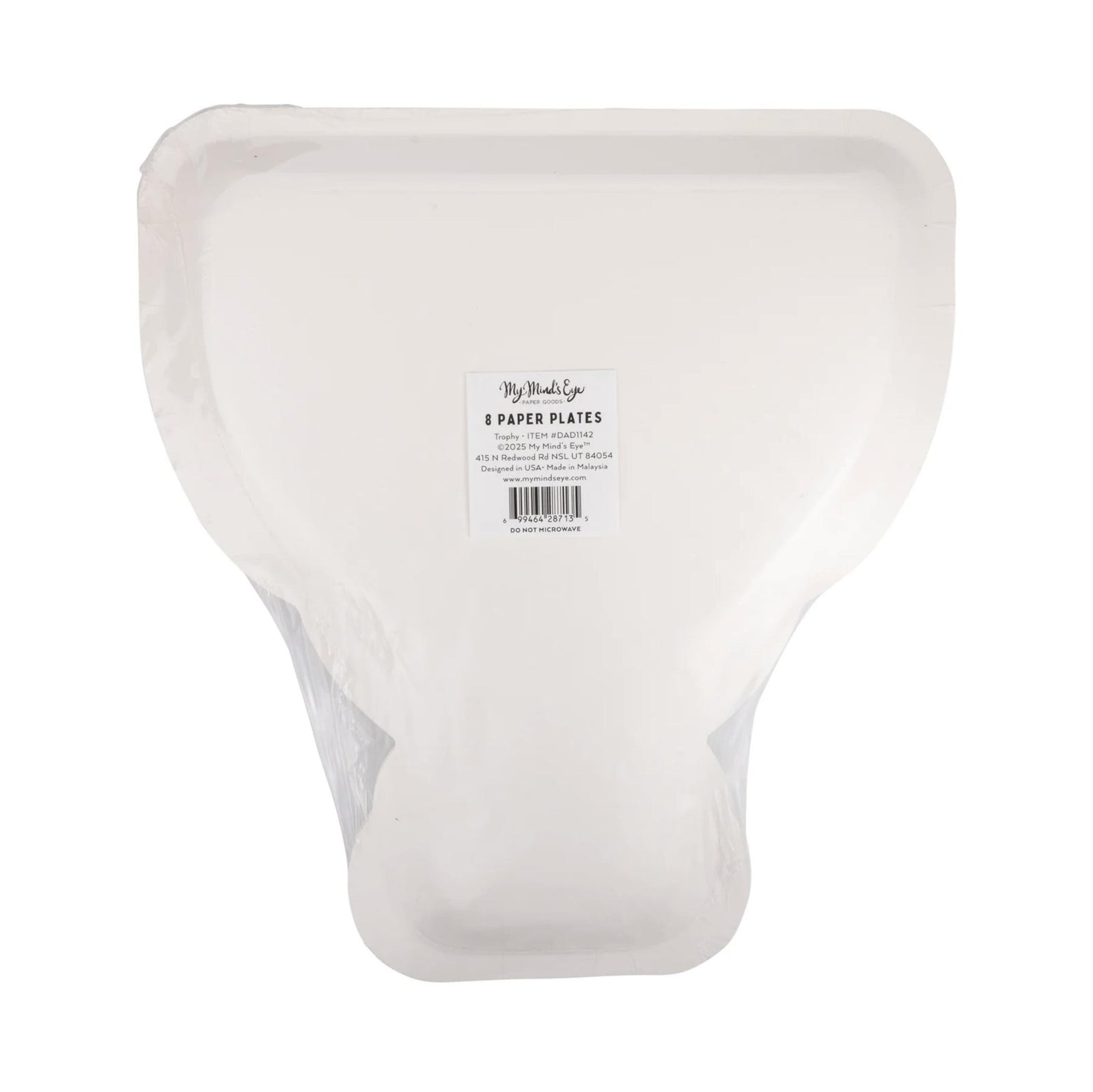 Number 1 Dad Trophy Paper Plates 8ct - Stesha Party