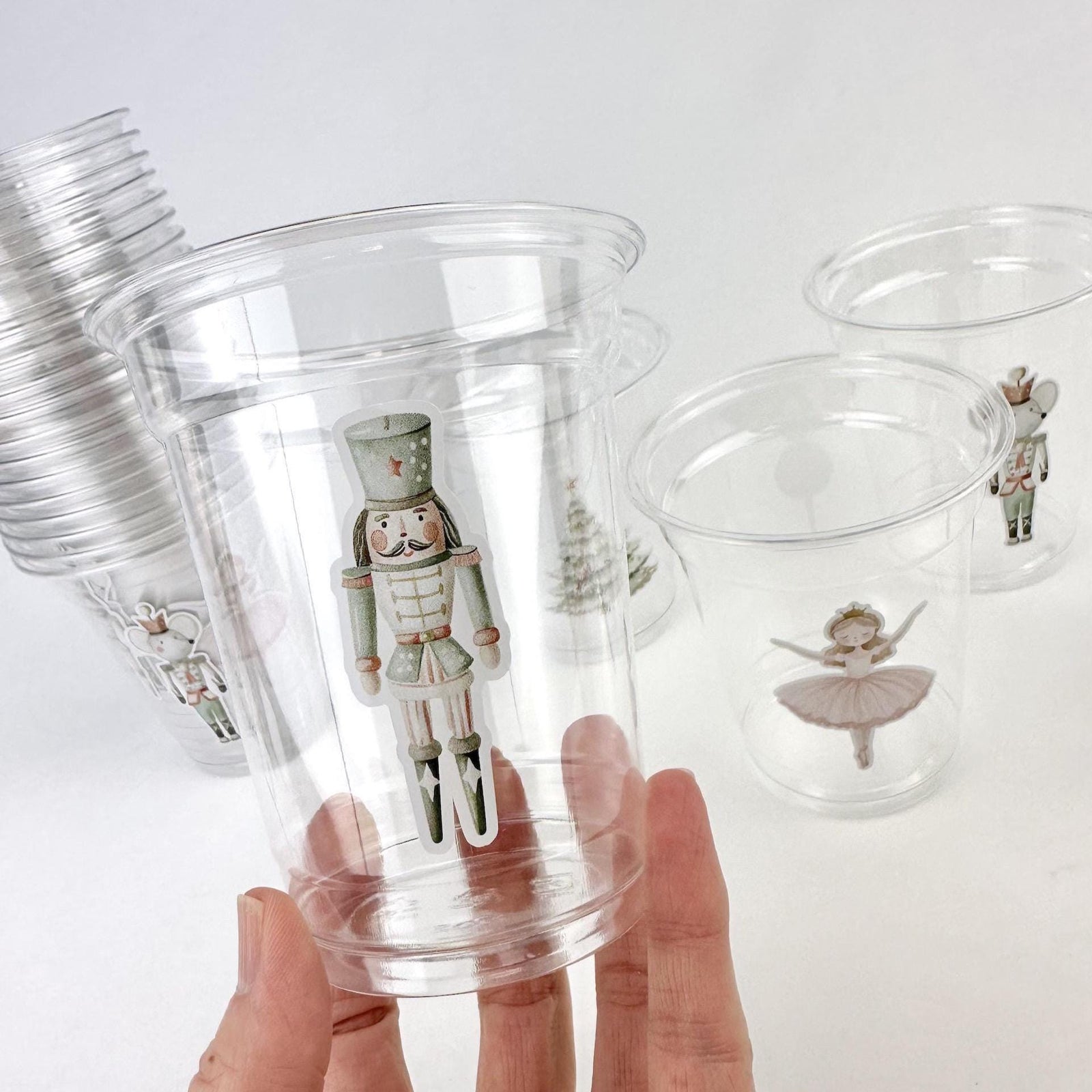 Nutcracker Christmas Cups 24ct - Stesha Party