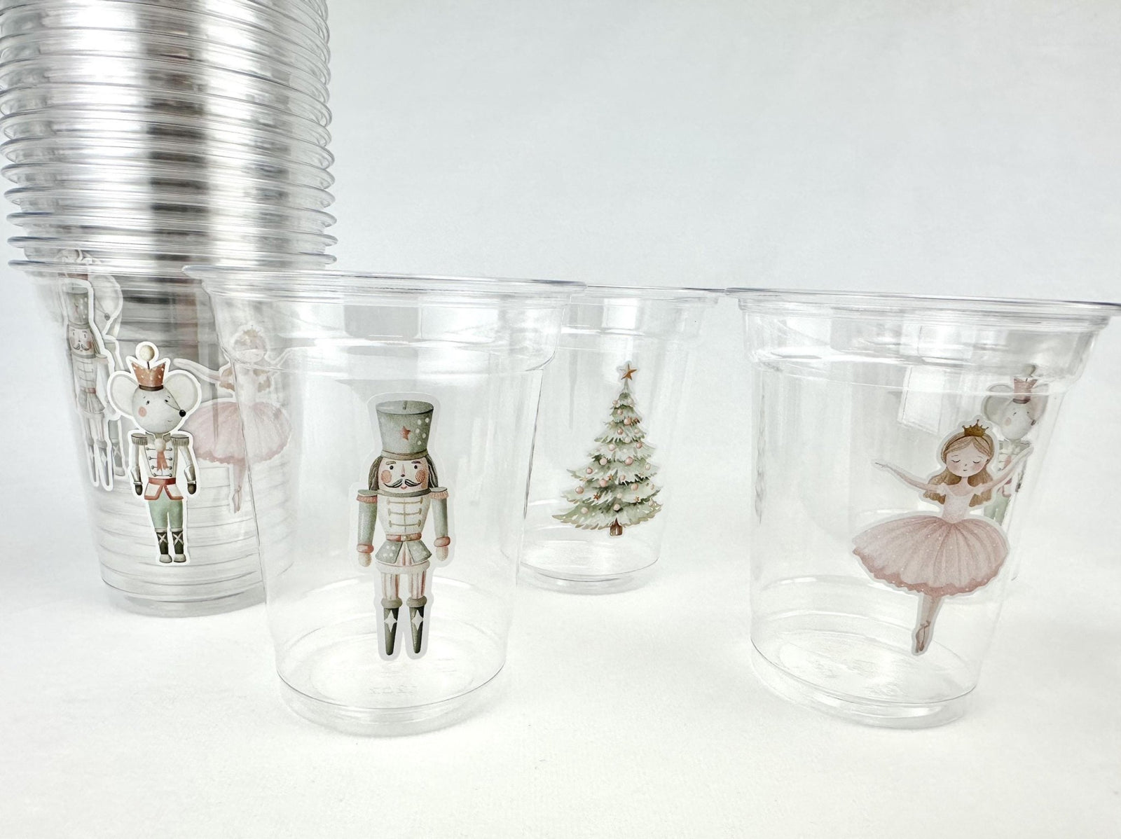 Nutcracker Christmas Cups 24ct - Stesha Party