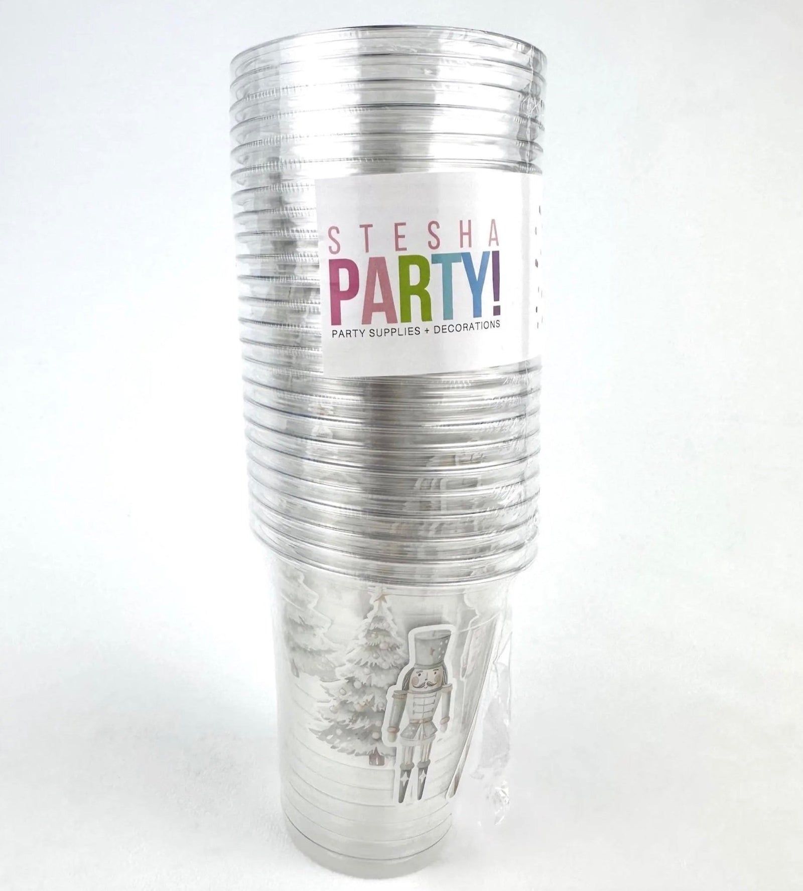 Nutcracker Christmas Cups 24ct - Stesha Party