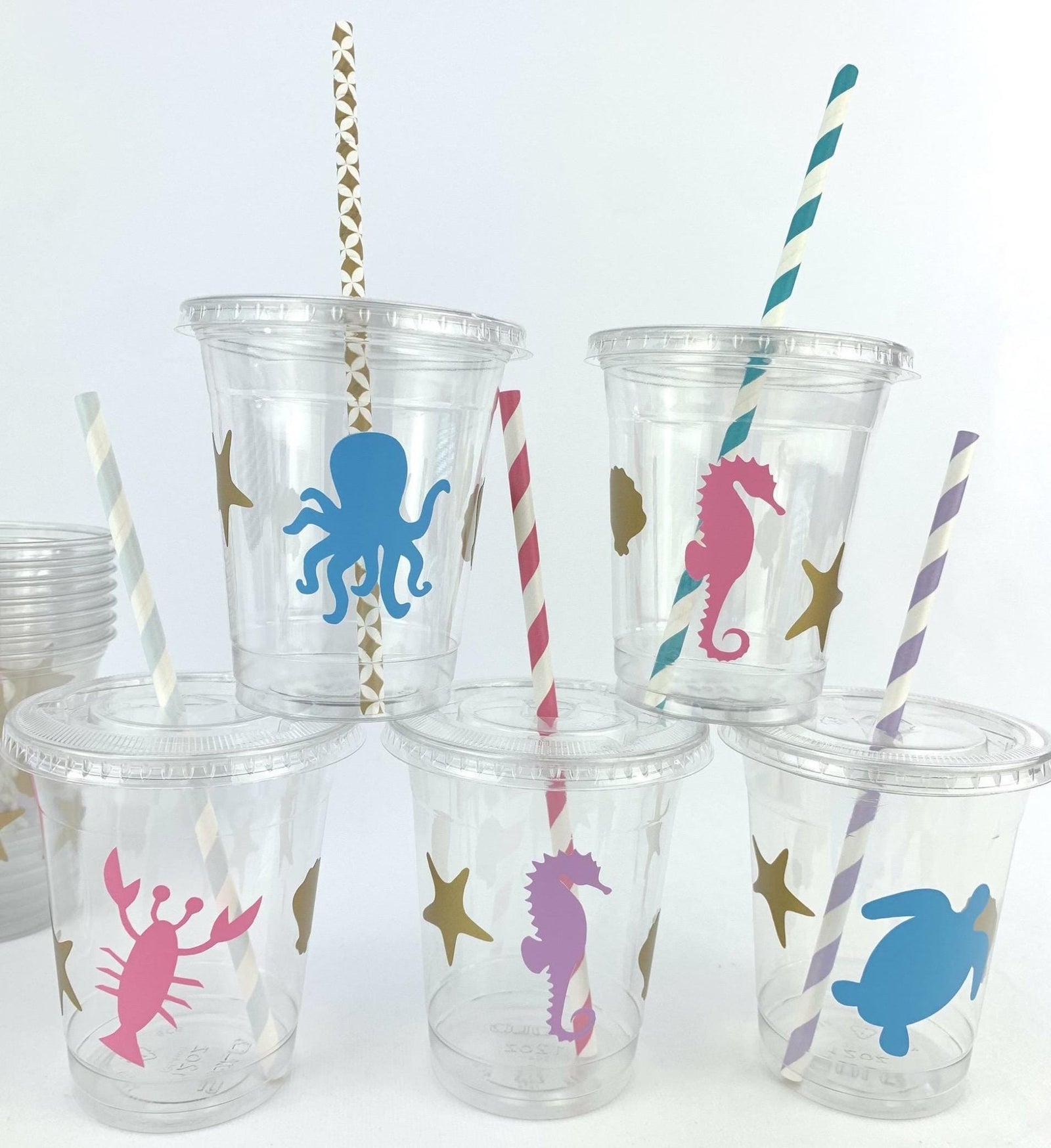 Ocean Party Cups 12ct - Stesha Party