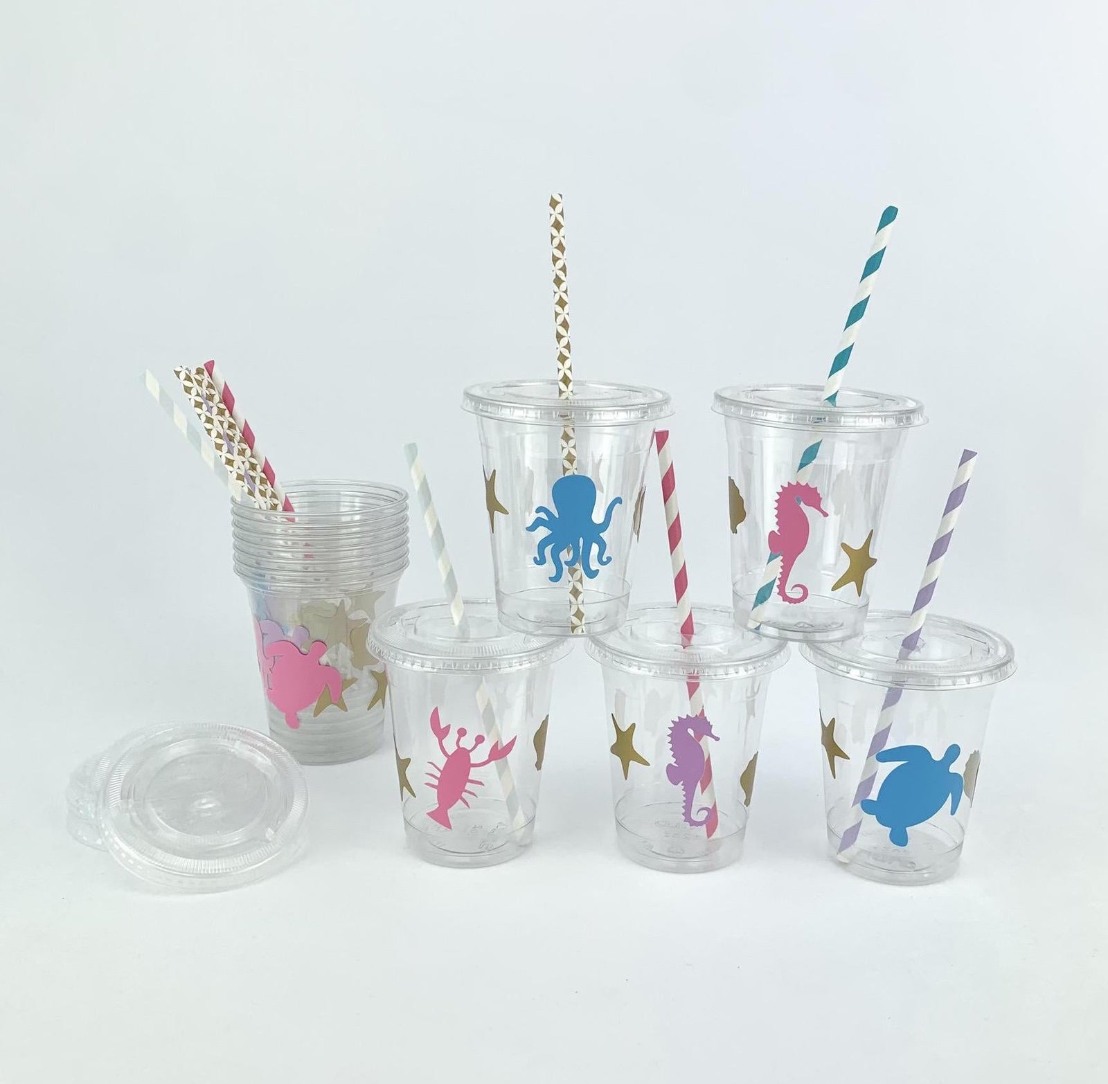 Ocean Party Cups 12ct - Stesha Party