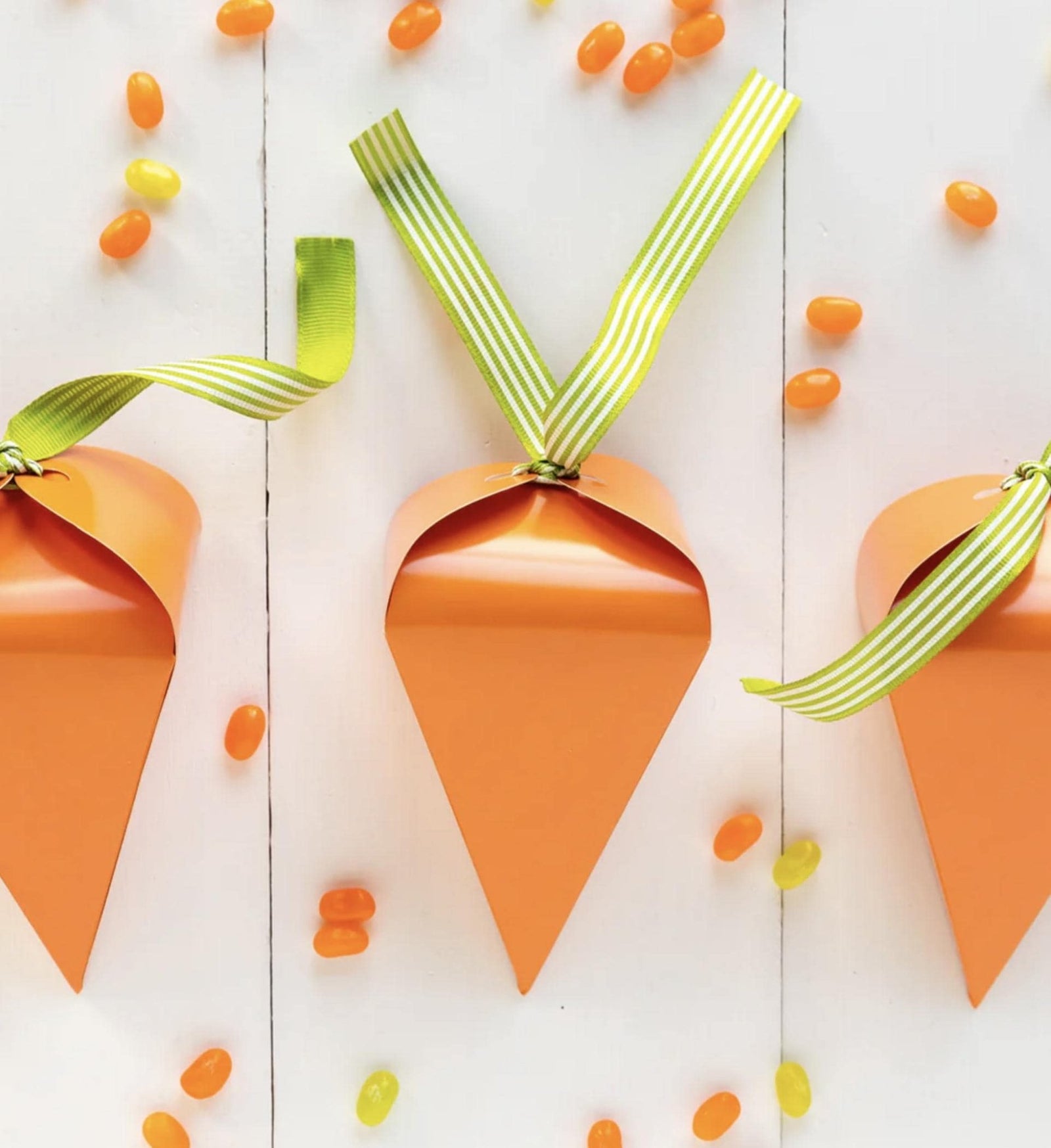Orange Carrot Treat Boxes 12ct - Stesha Party