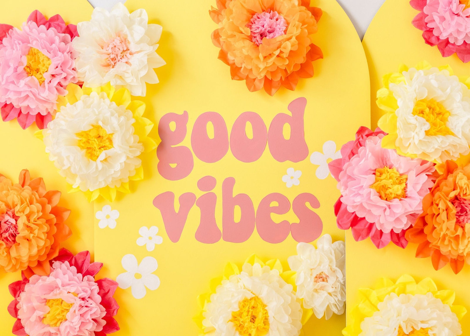 Paper Flower Decorations - Stesha Party