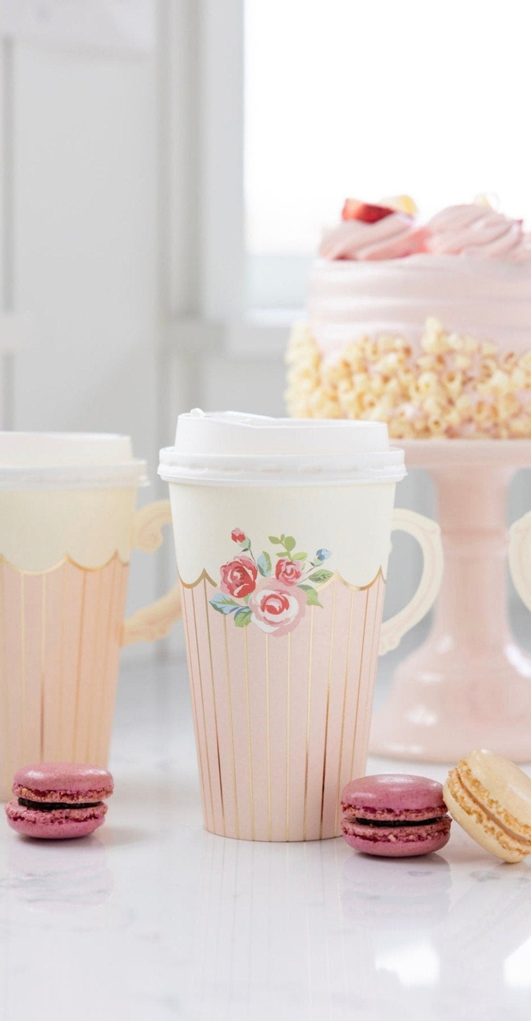 Paper Tea Party Cups - Stesha Party
