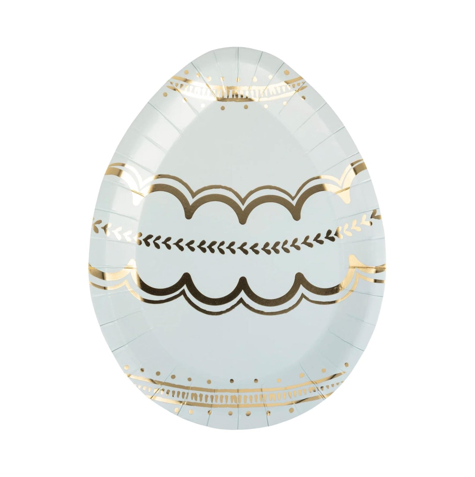 Pastel Easter Egg Plates 9ct - Stesha Party