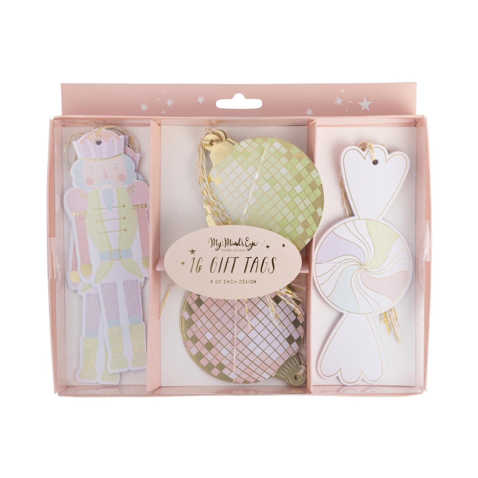 Pastel Nutcracker Gift Tag Set - Stesha Party