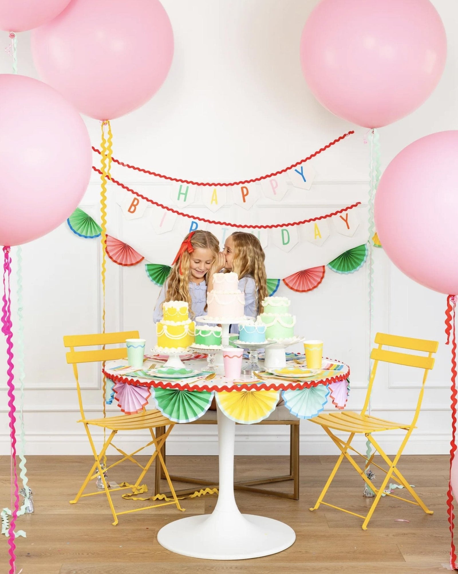 Pastel Paper Bunting Banner - Stesha Party