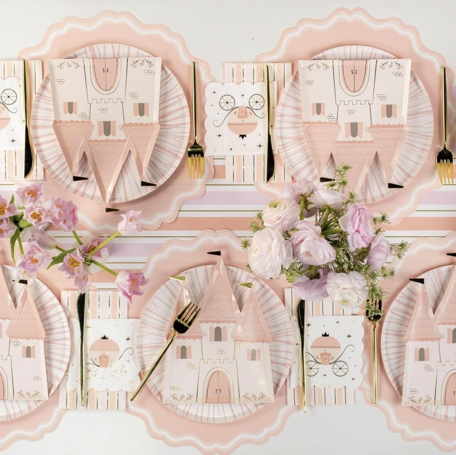 Pastel Party Dinner Plates - Stesha Party