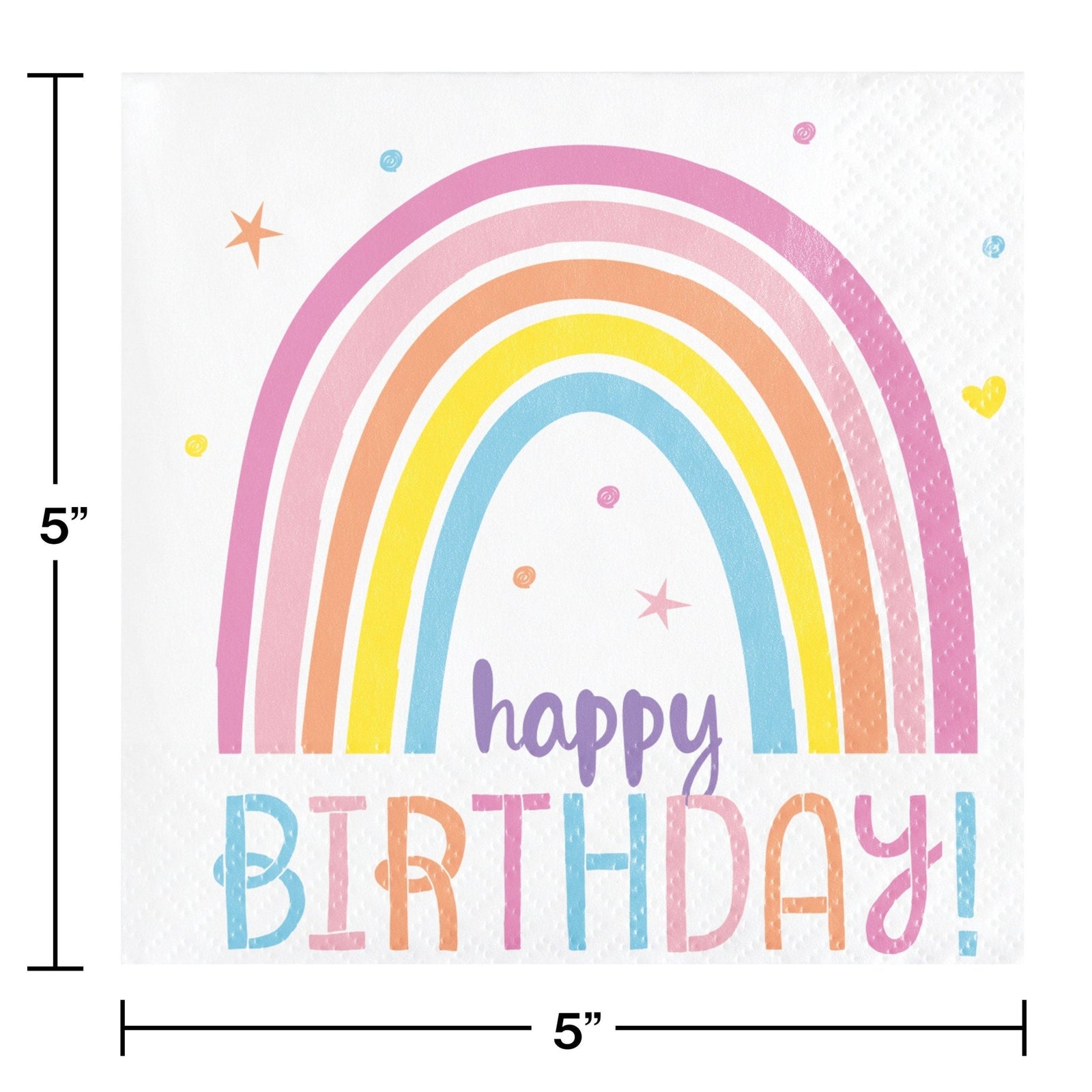 Pastel Rainbow Birthday Tableware - Stesha Party