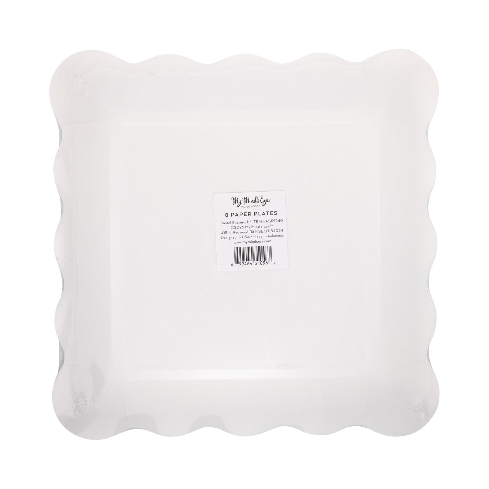 Pastel Shamrock Party Plates - Stesha Party