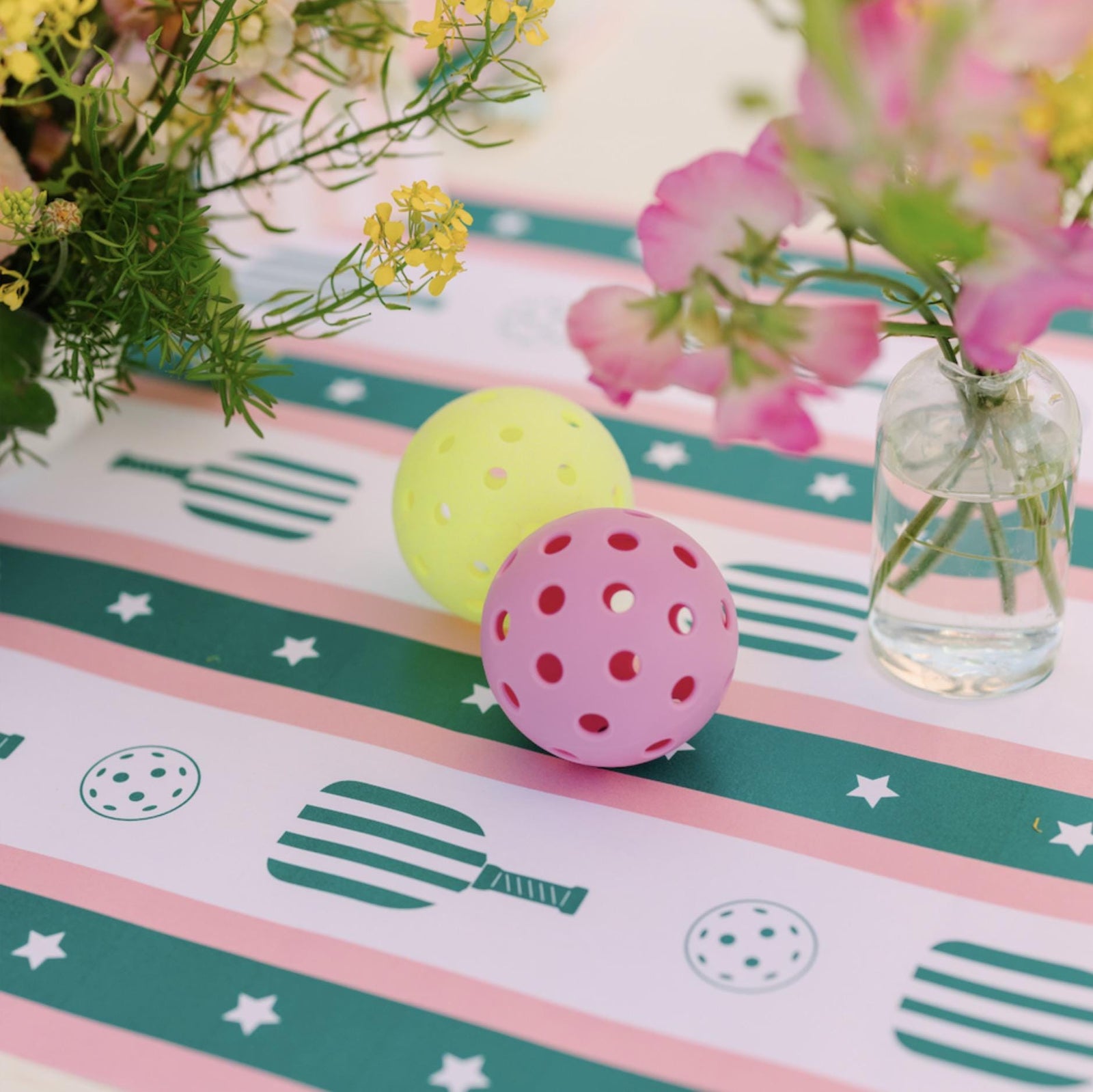 Pickleball Paper Table Runner - Stesha Party