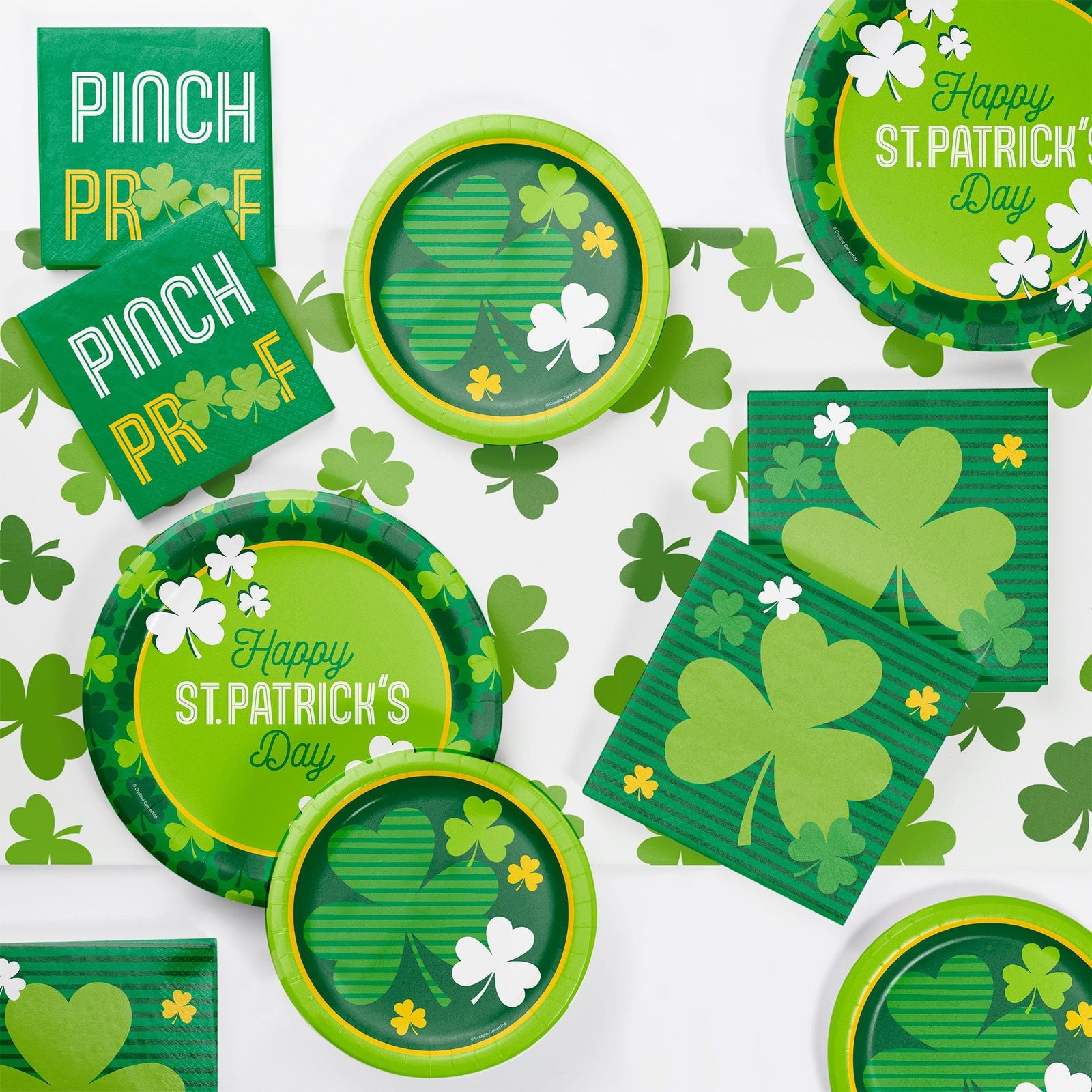 Pinch Proof St Patricks Day Napkins - Stesha Party
