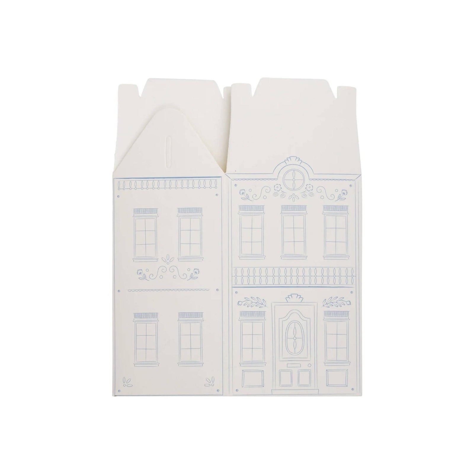 Pink & Blue House Favor Boxes 6ct - Stesha Party