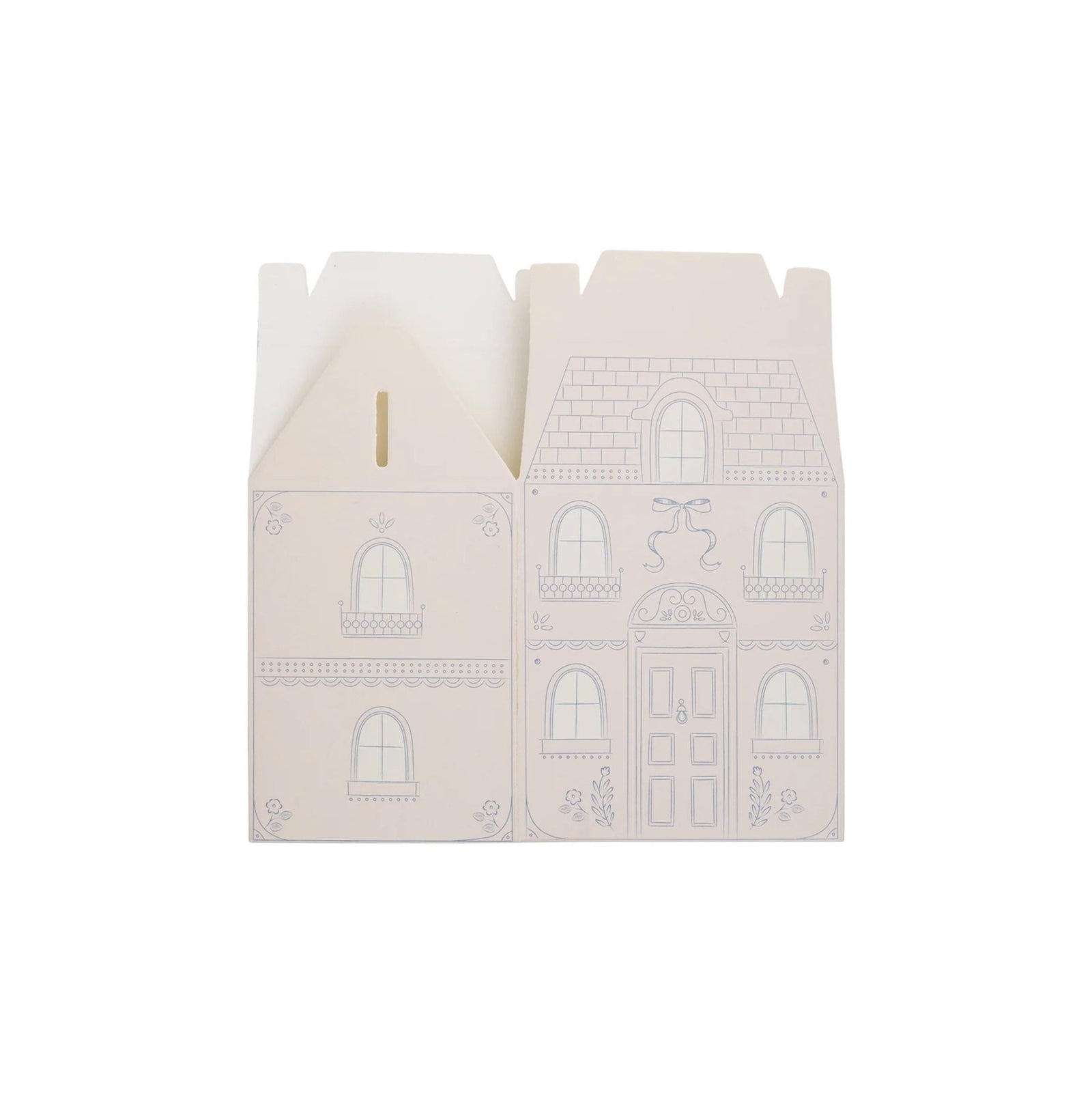 Pink & Blue House Favor Boxes 6ct - Stesha Party