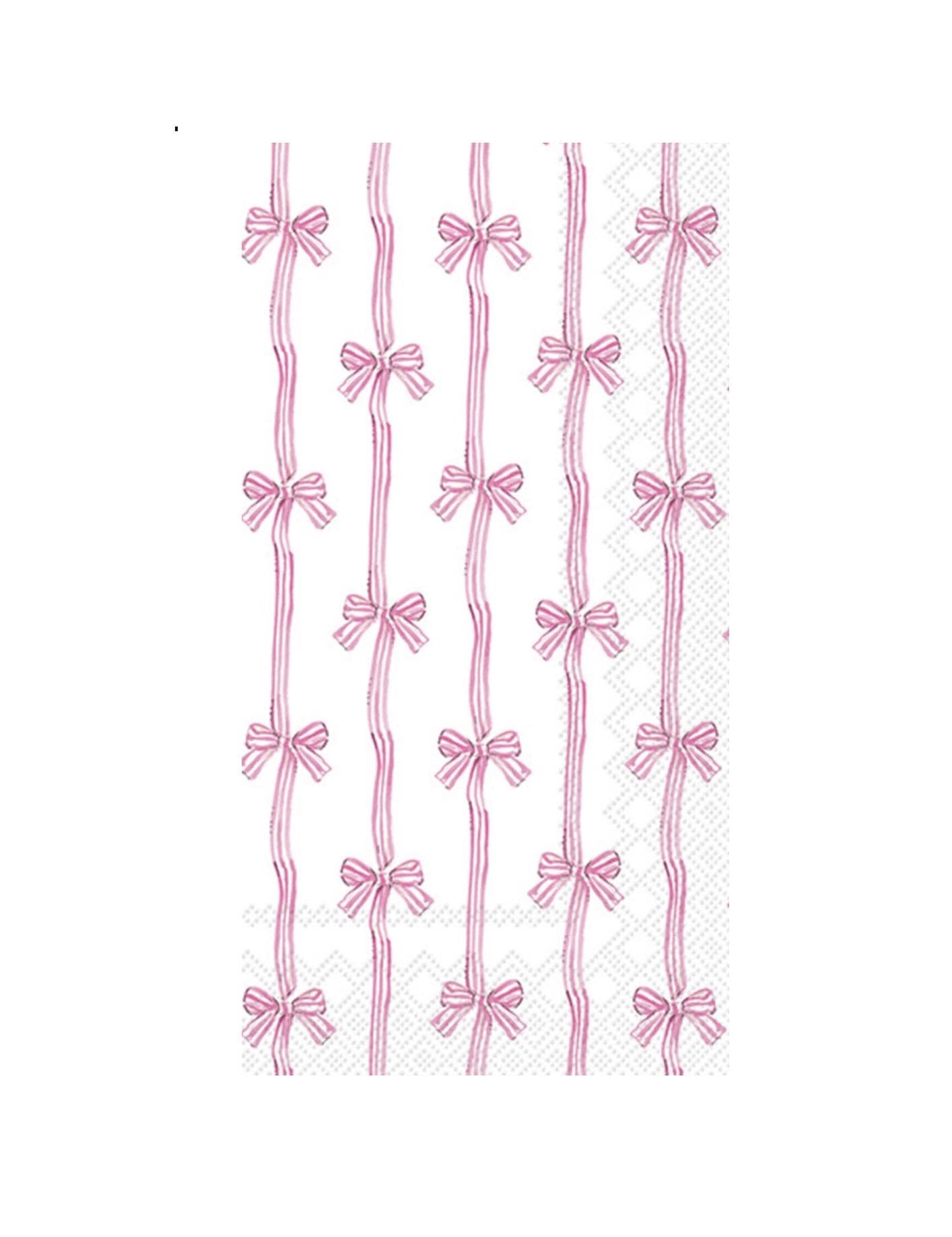Pink Bows Napkins - Stesha Party