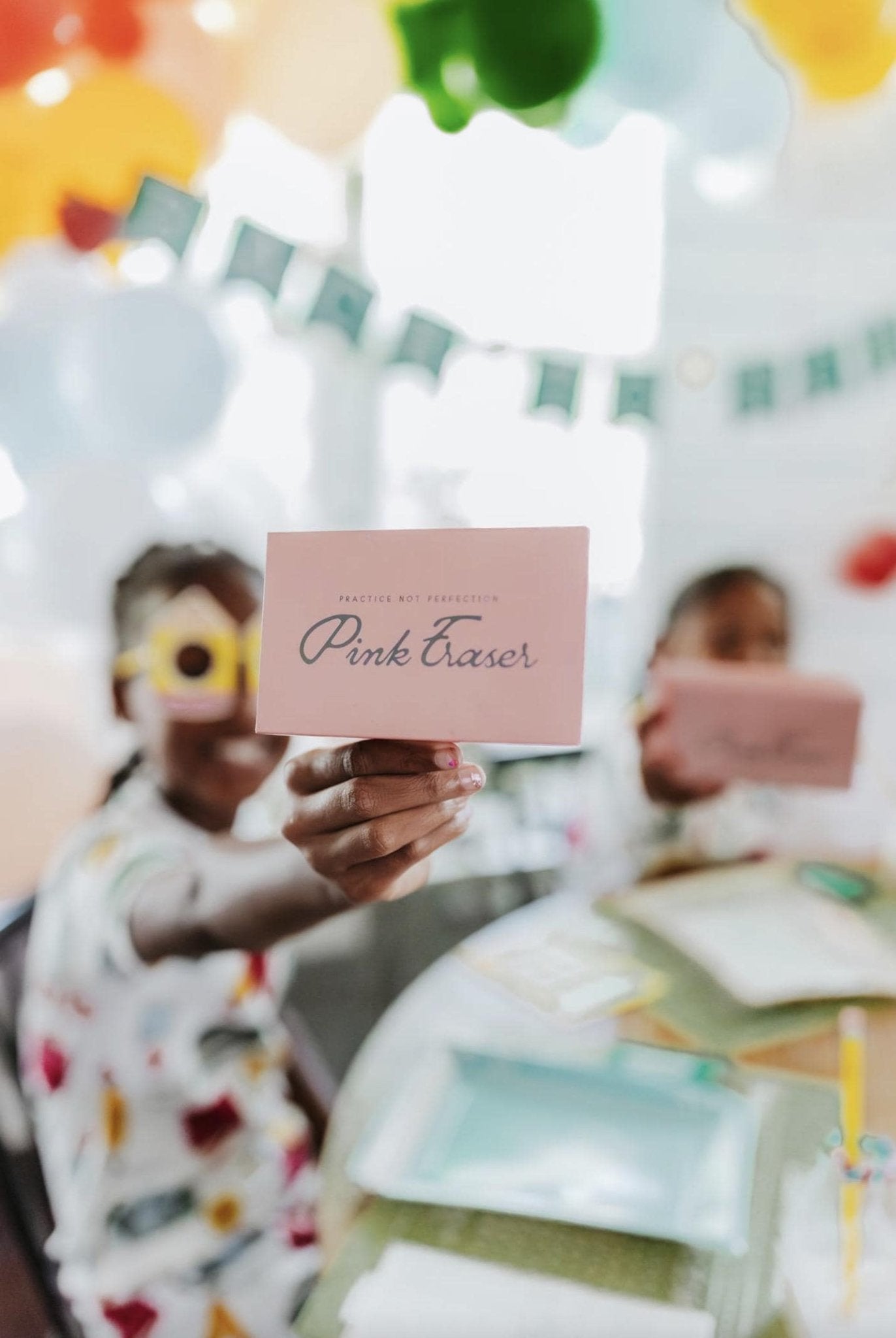 Pink Eraser Treat Boxes 8ct - Stesha Party