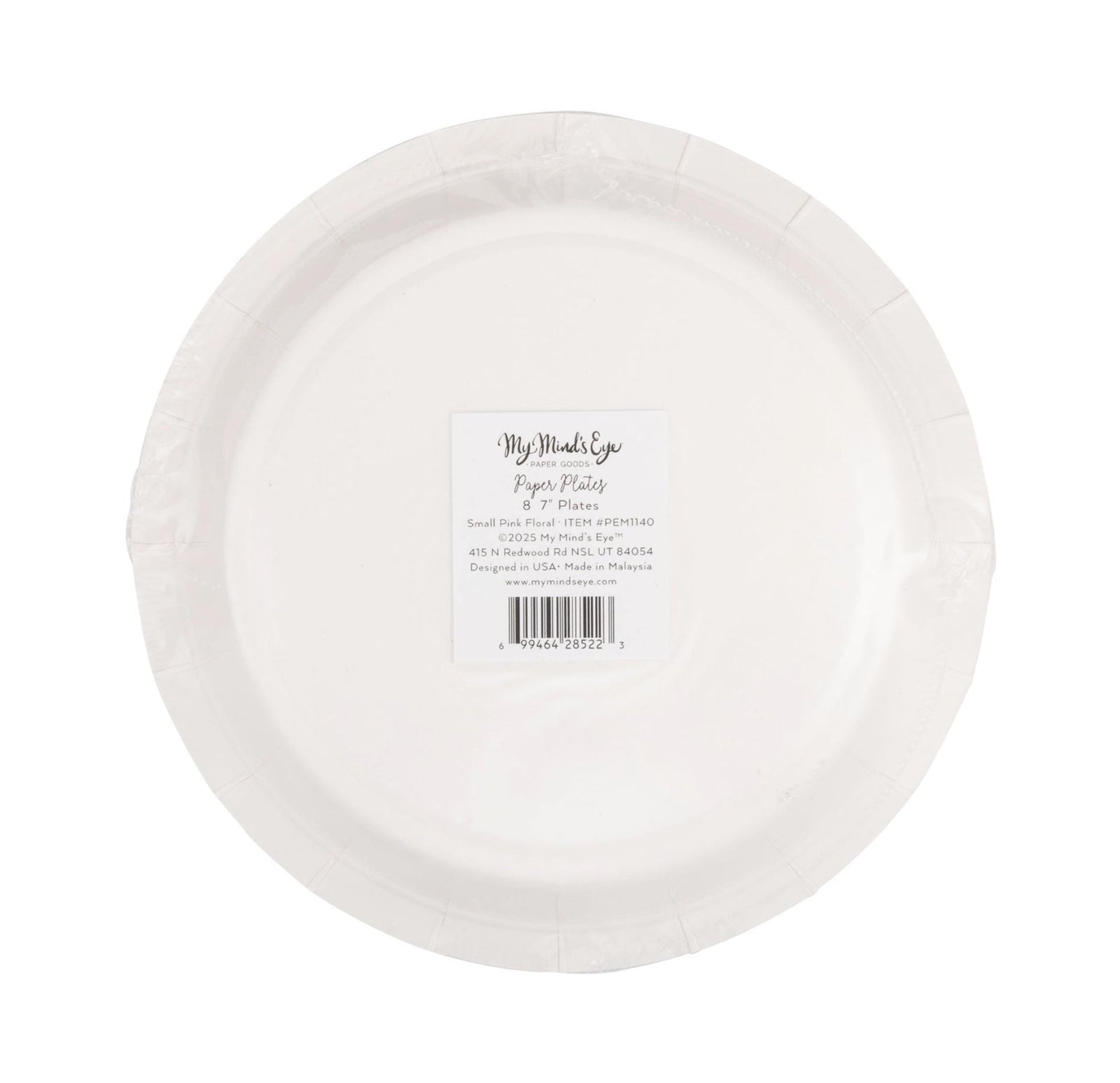 Pink Floral Cake Plates - Stesha Party