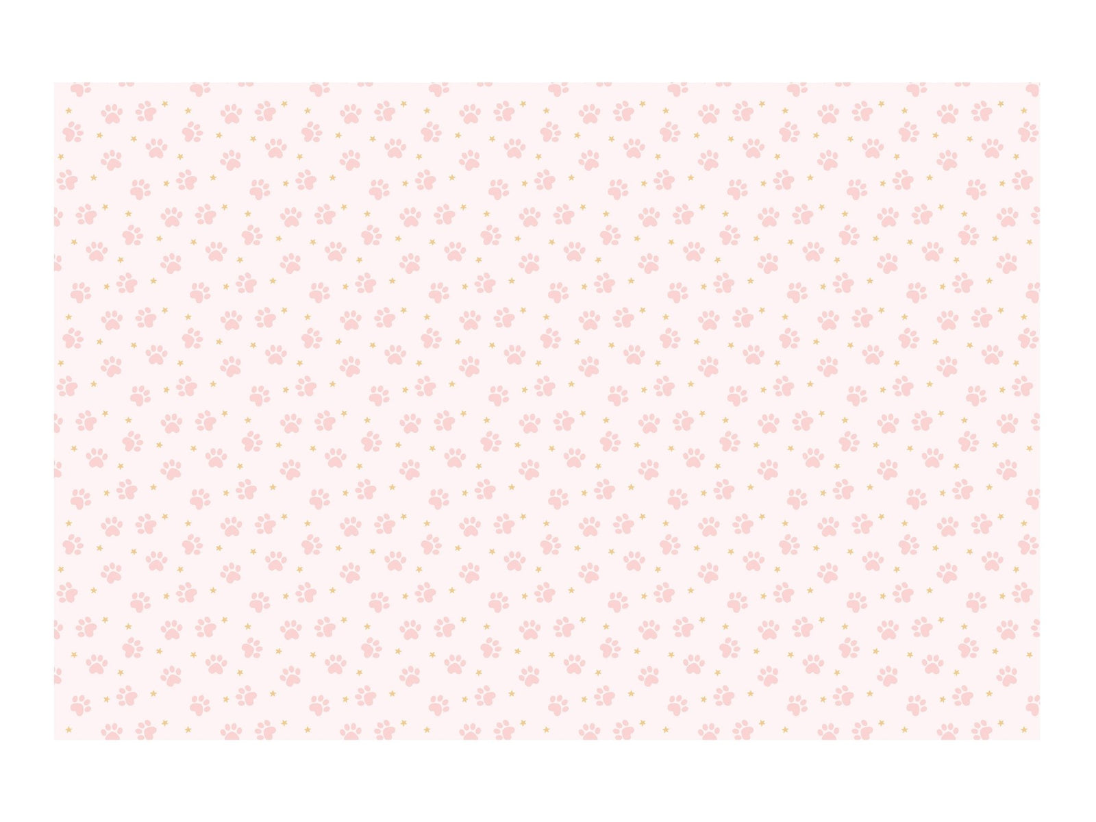 Pink Paws Tablecloth - Stesha Party