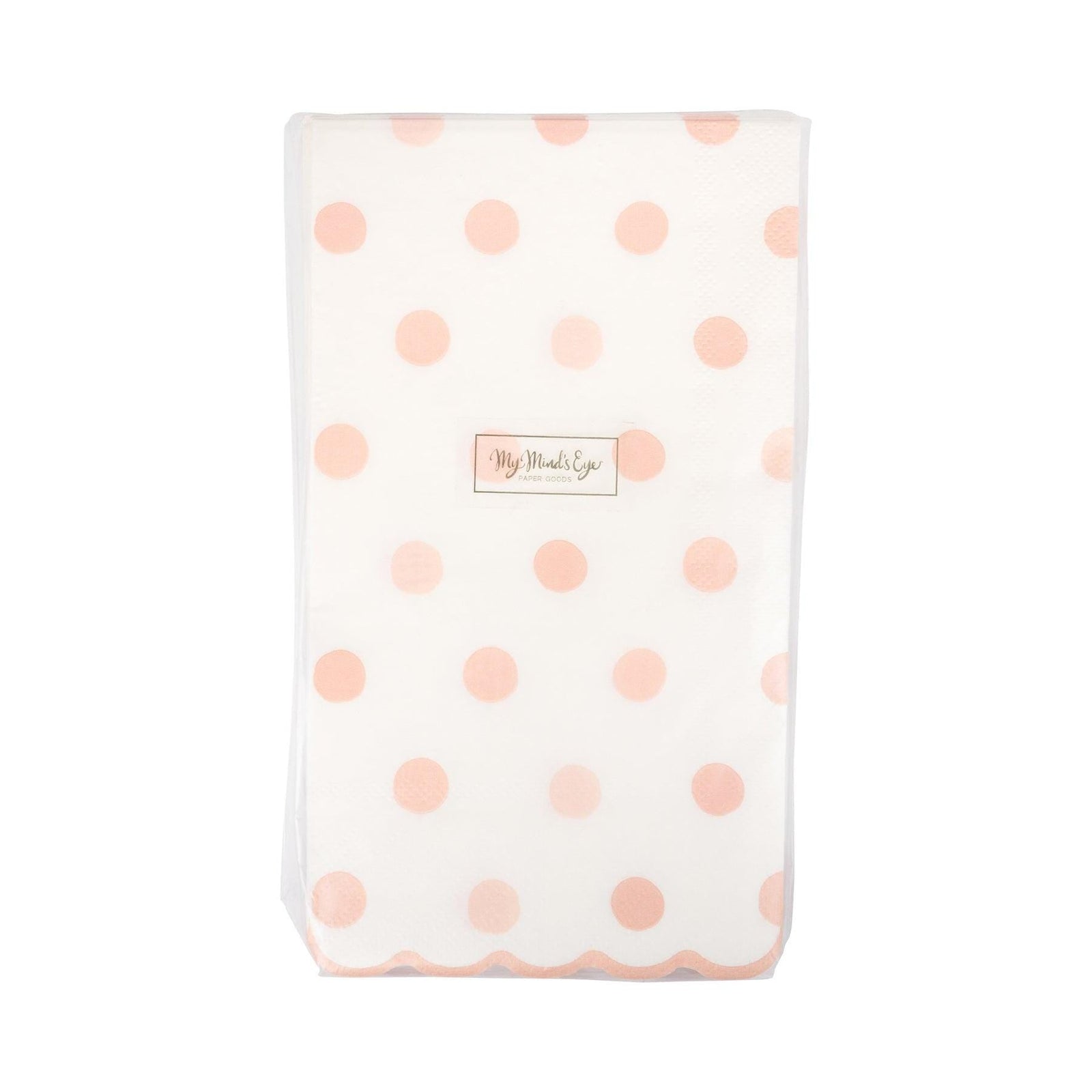 Pink Polka Dot Napkins 24ct - Stesha Party