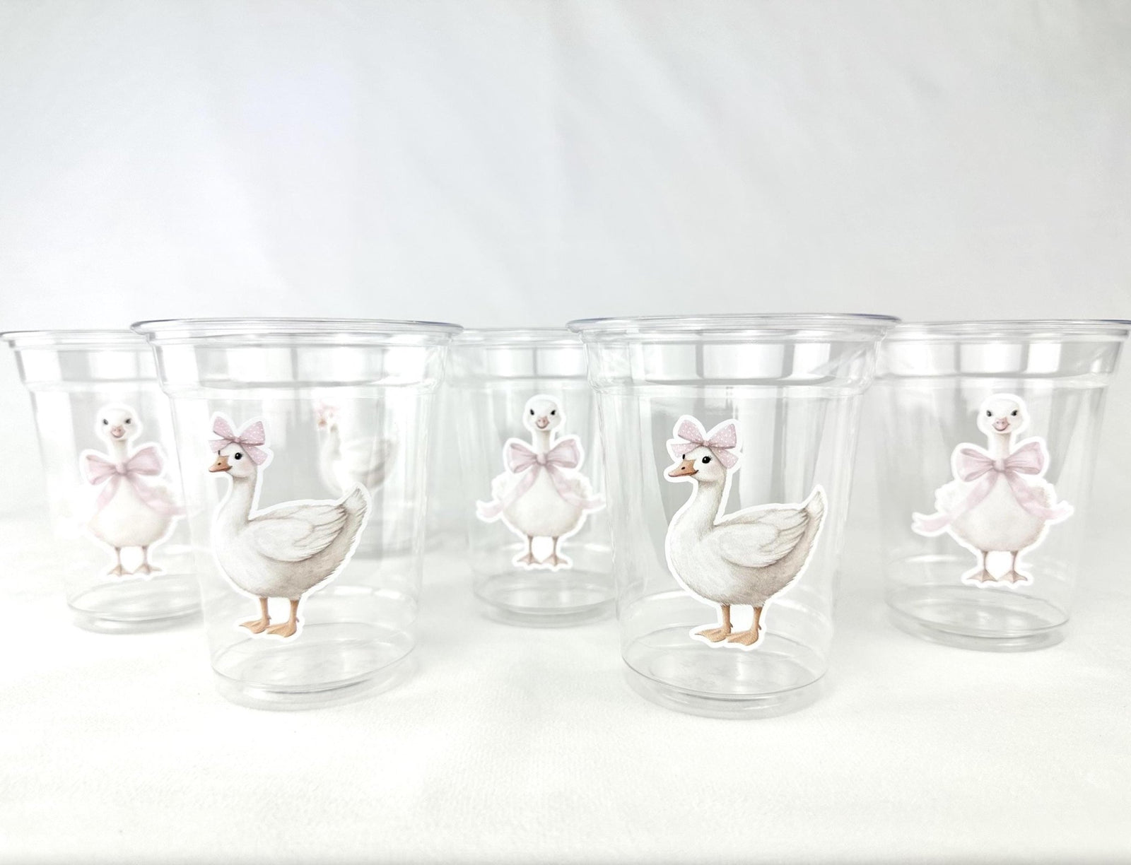 Pink Silly Goose Party Cups - Stesha Party