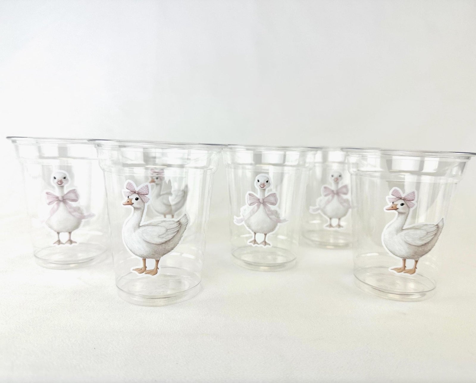 Pink Silly Goose Party Cups - Stesha Party