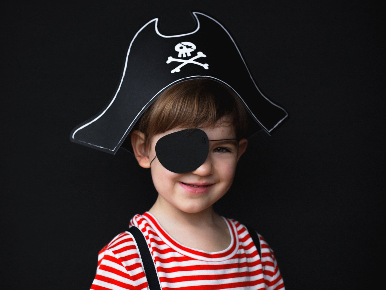 Pirate Hat & Eye Patch - Stesha Party