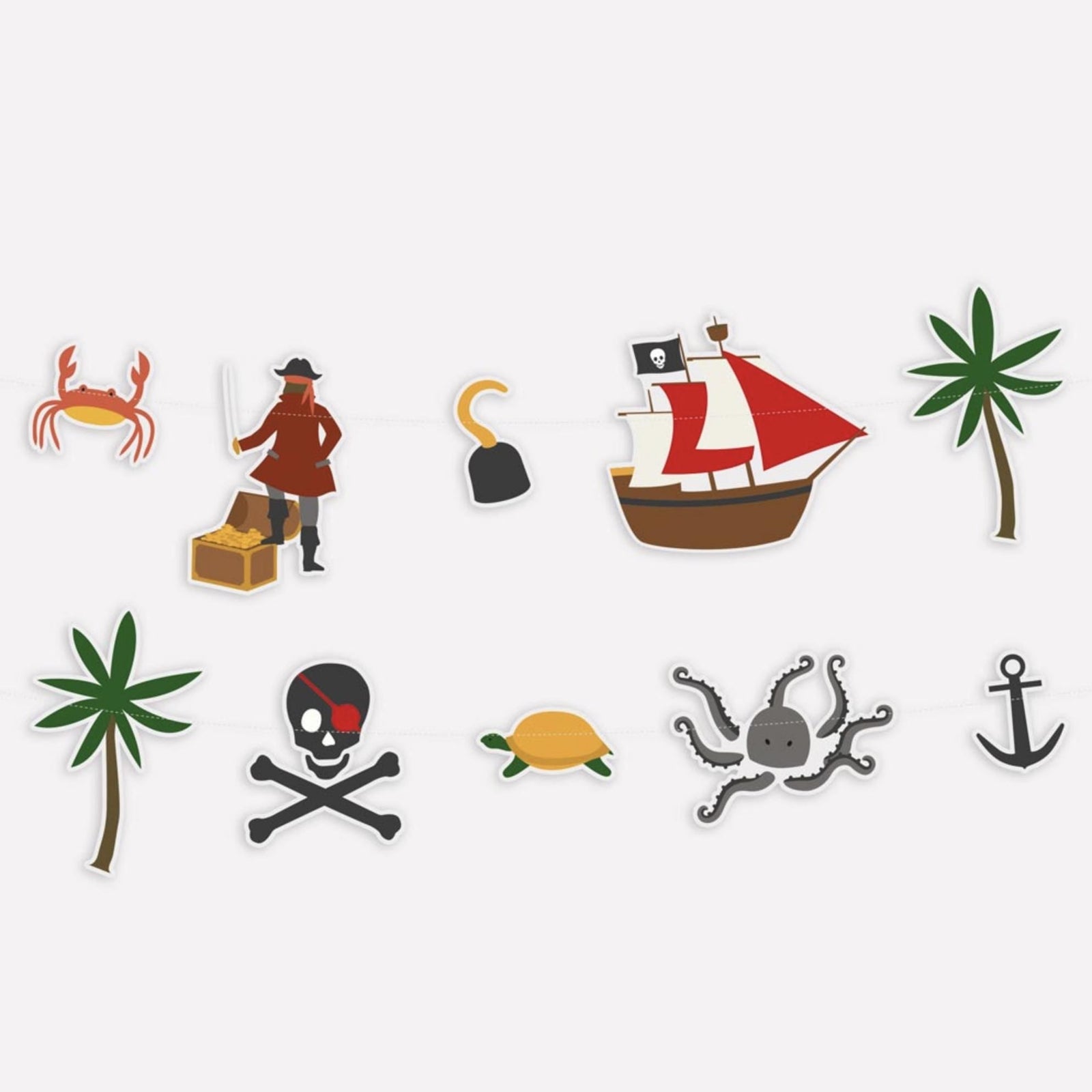 Pirate Party Garland - Stesha Party