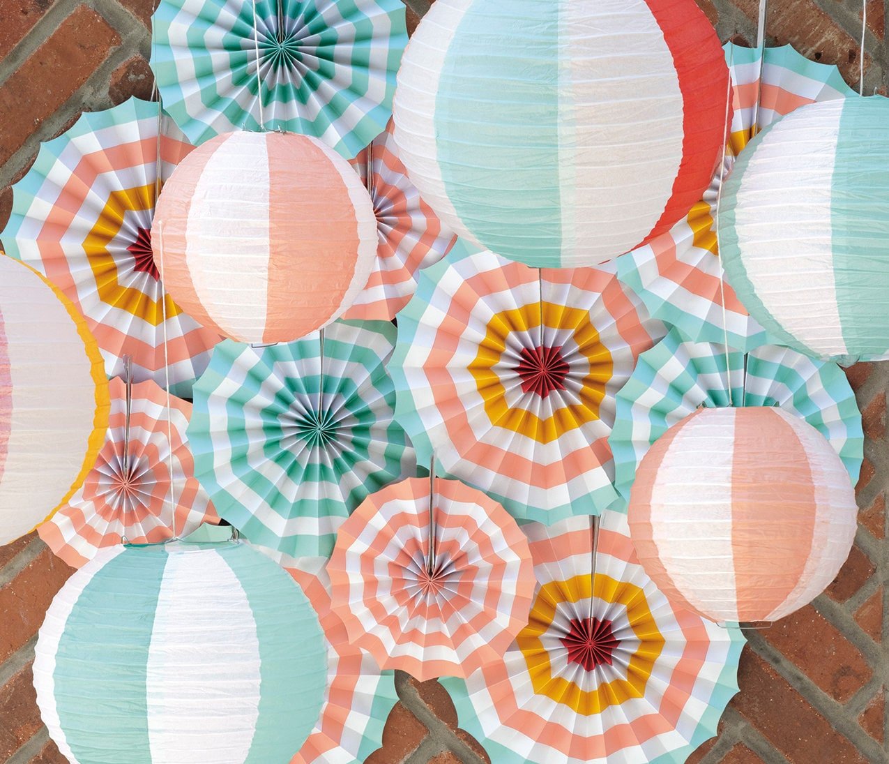 Poolside Party Fans - Stesha Party