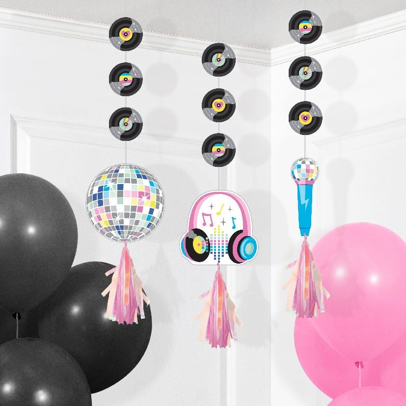 Popstar Hanging Cutouts - Stesha Party